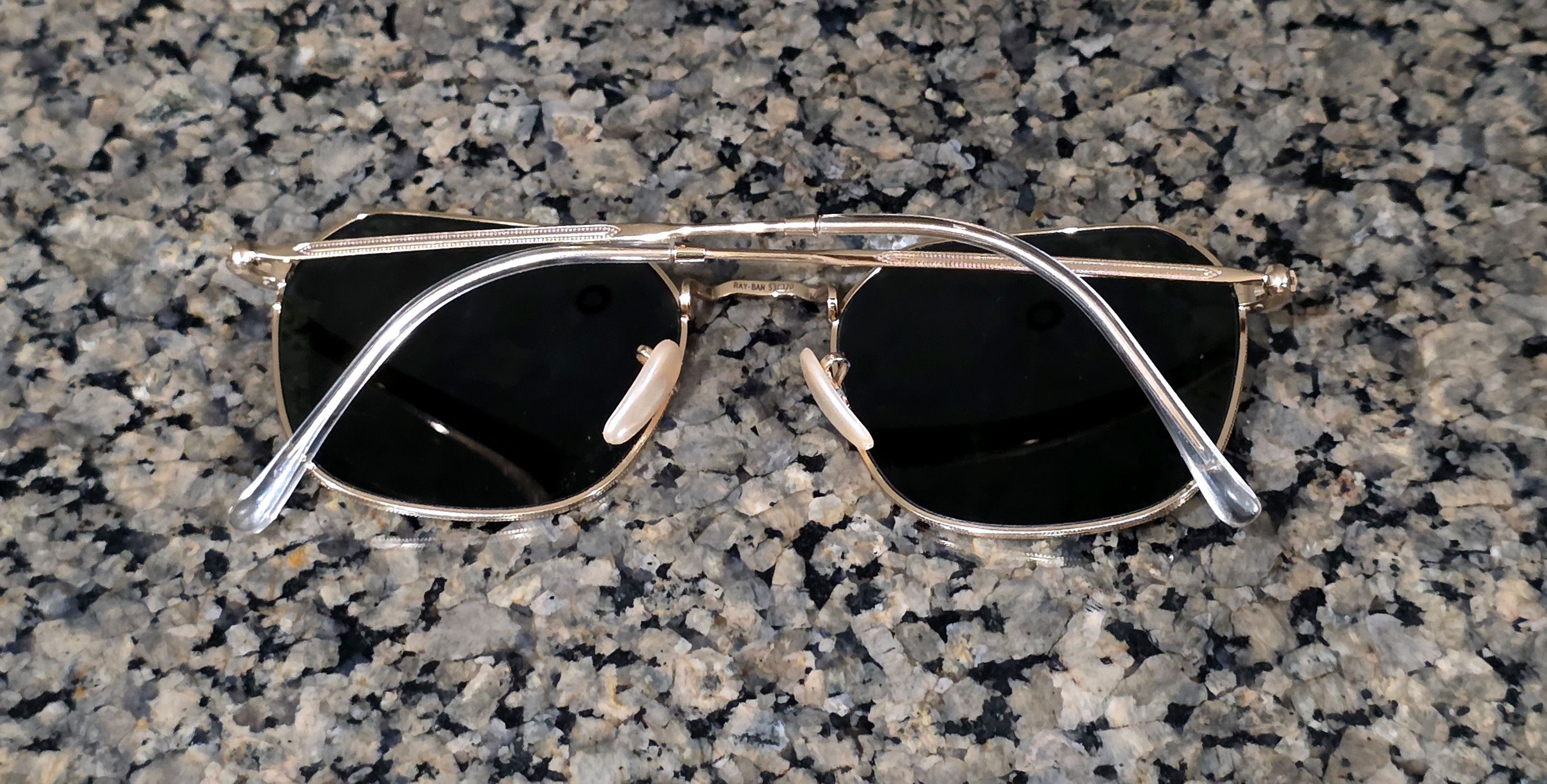 RayBan Ray-Ban Sunglasses RB3694 Jim 001/31 Gold Frames Size ONE SIZE - 8 Thumbnail