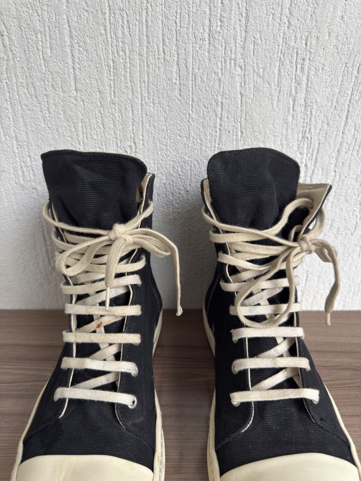 Rick Owens Drkshdw Canvas drkshdw Ramones Size US 10.5 / EU 43-44 - 9 Thumbnail