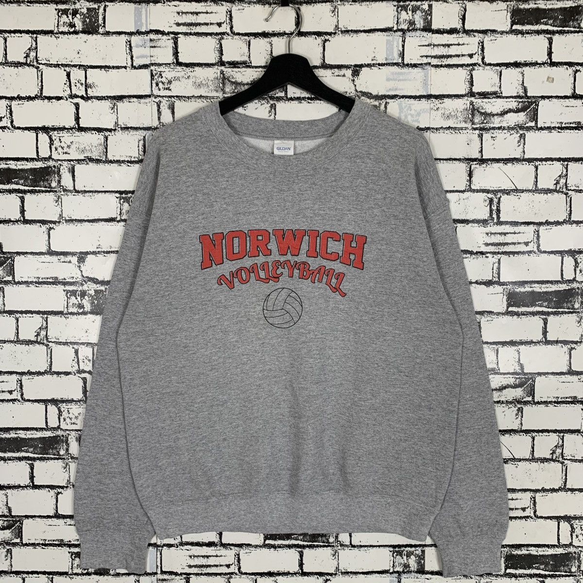 Designer × Vintage Vintage Norwich Volleyball Sweatshirt Size US M / EU 48-50 / 2 - 1 Thumbnail