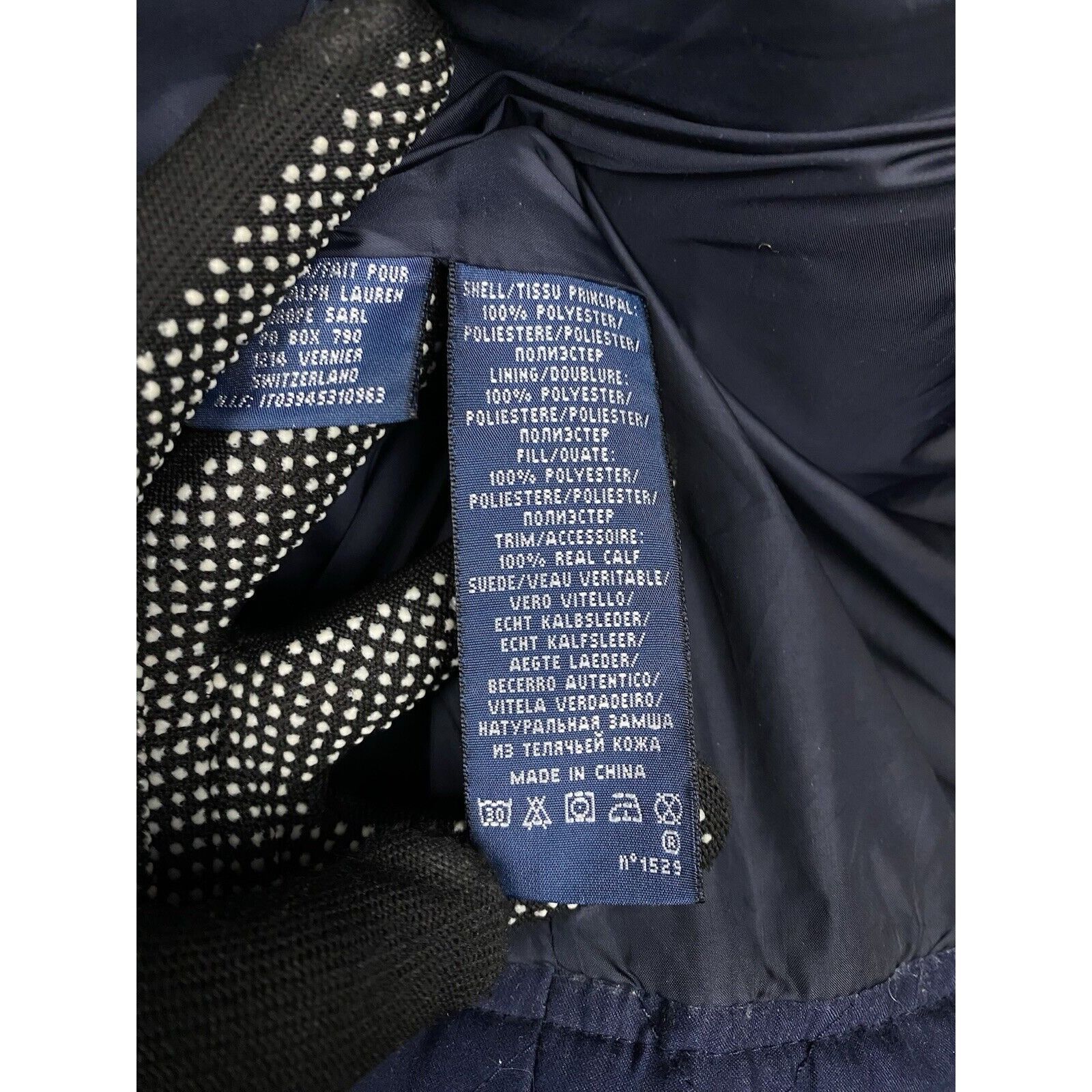 Ralph Lauren Ralph Lauren Blue Label Men's Blue Quilted Jacket Size S Size US S / EU 44-46 / 1 - 11 Thumbnail