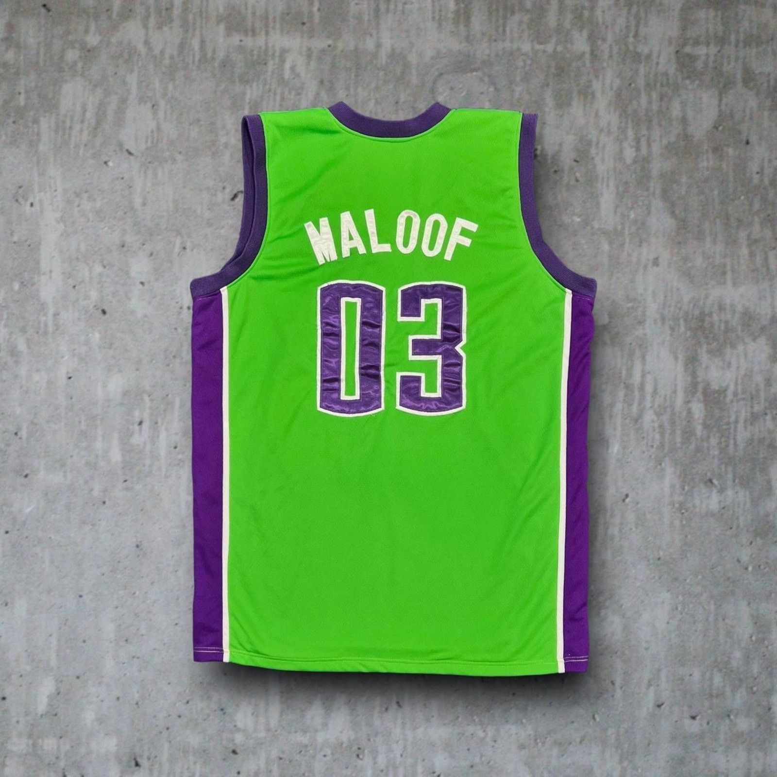 NBA NBA Sacramento Kings Team Maloof 2003 Retro Maloofs Jersey Size US XXL / EU 58 / 5 - 3 Thumbnail