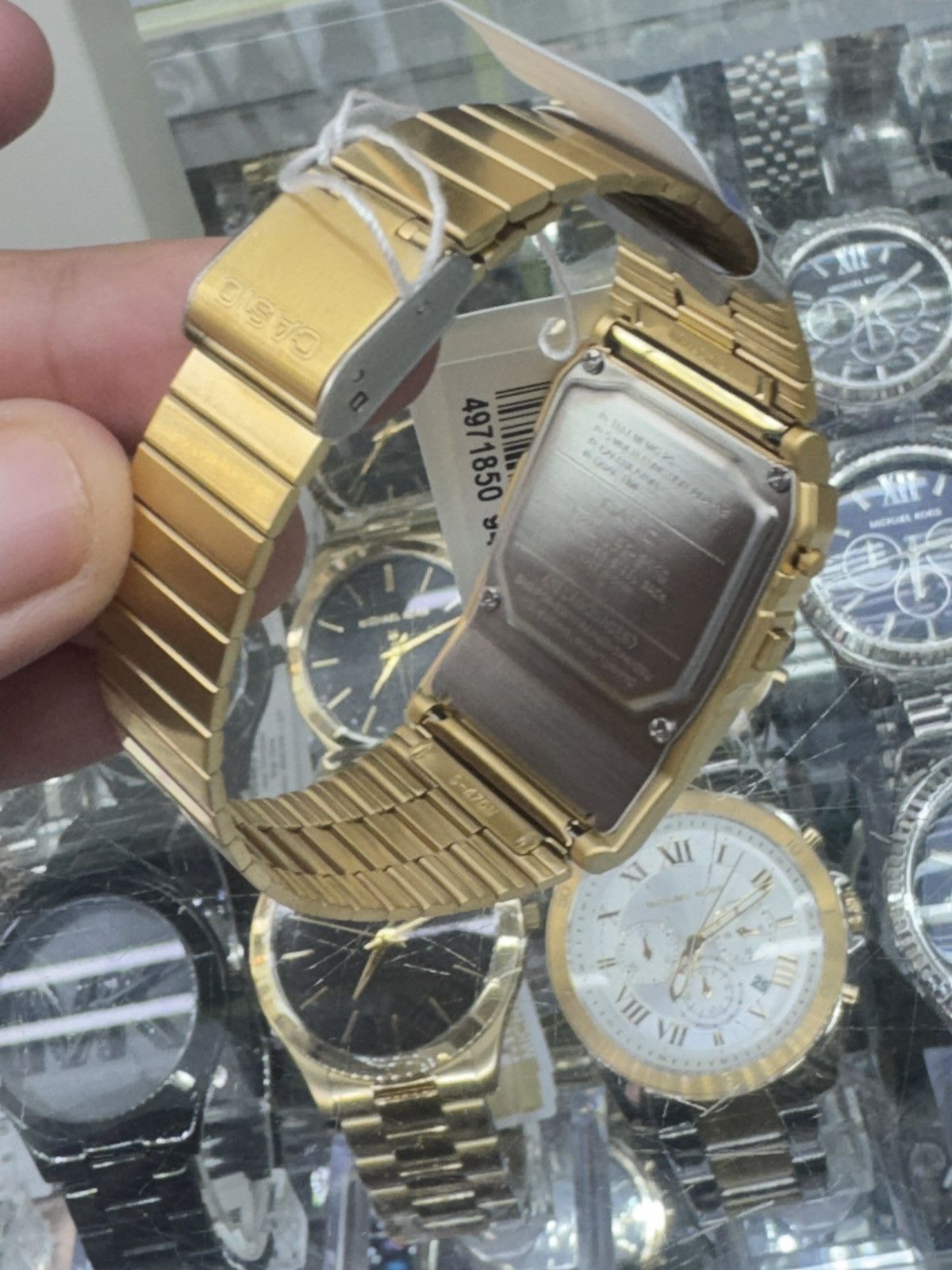 Casio CASIO Calculator watch for UNISEX Size in Stainless Steel Size 34 - 5 Thumbnail