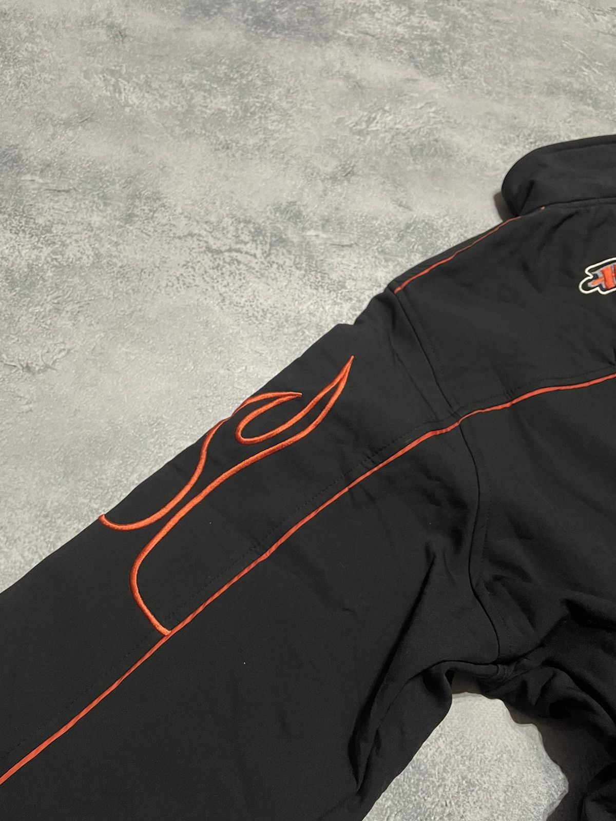 Harley Davidson Vintage 90’s Harley Davidson zip-up jacket nascar Size US XXL / EU 58 / 5 - 7 Thumbnail