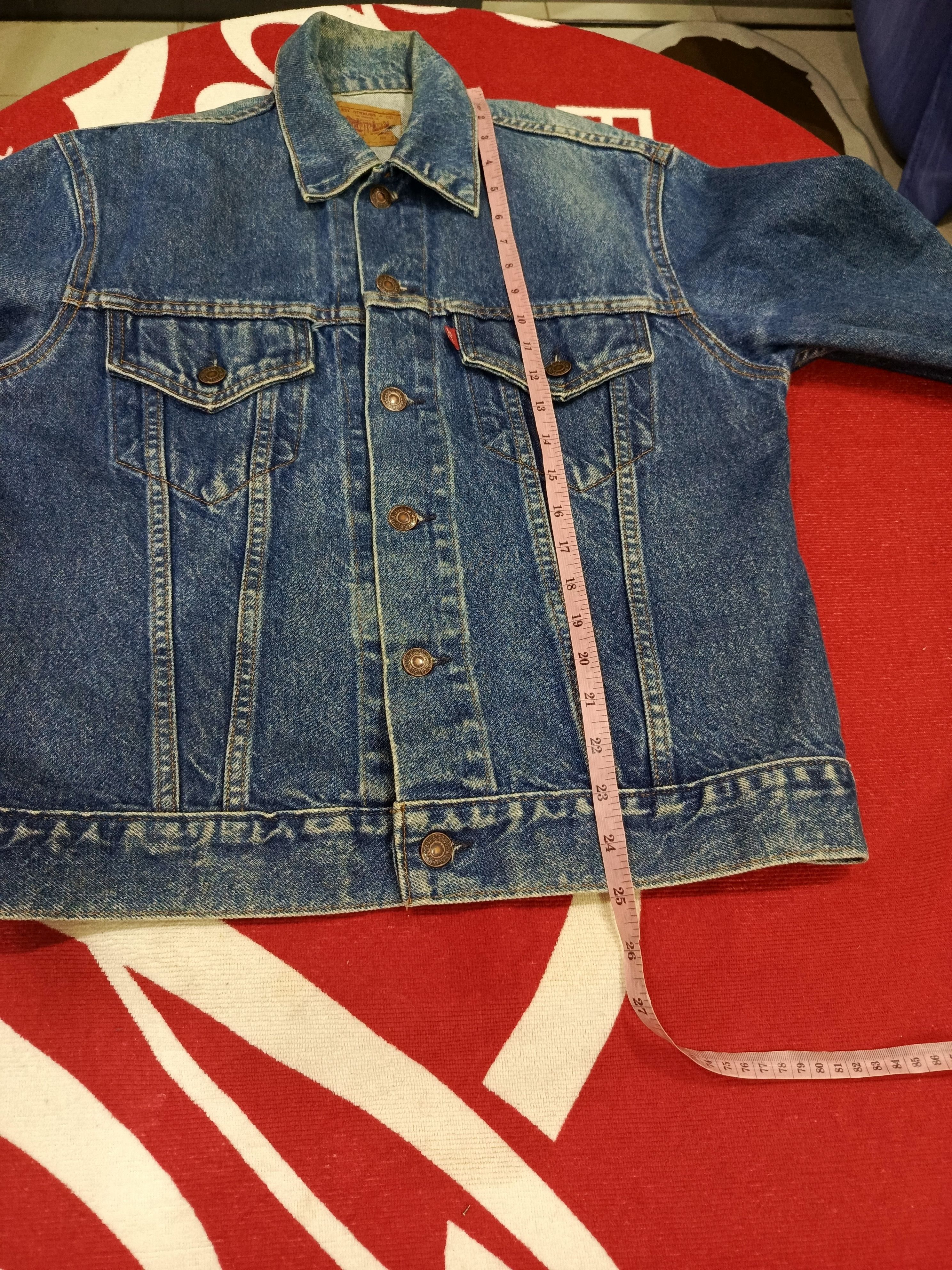 Levi's Vintage 90s Levi's Blanket Lined ORIGINAL Trucker Jacket Size US M / EU 48-50 / 2 - 19 Thumbnail