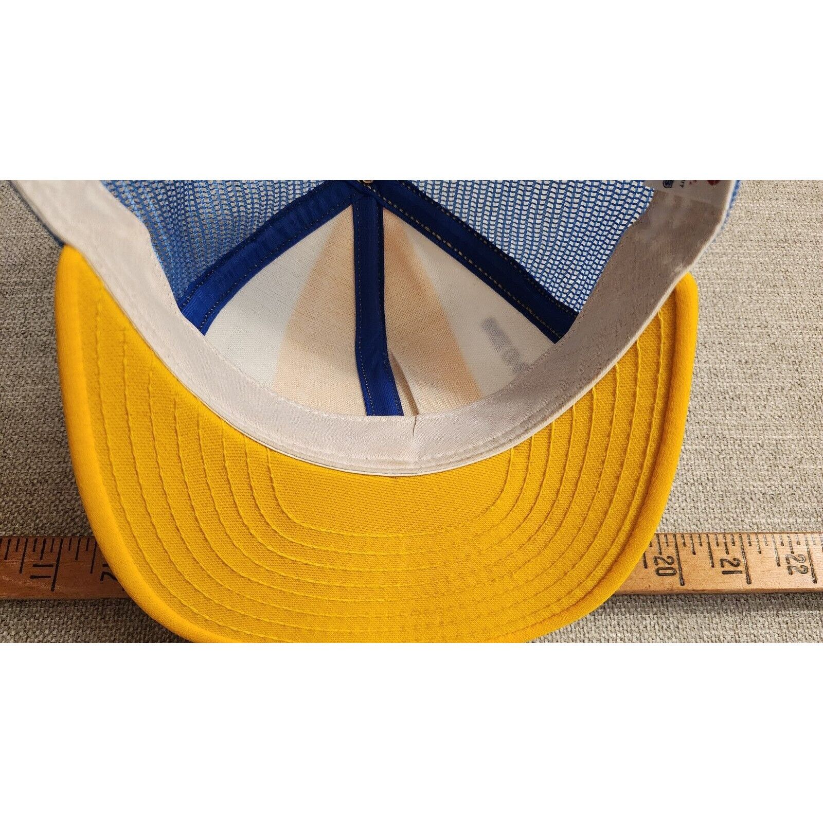 NFL VINTAGE San Diego Chargers AJD NFL 1980s Lucky Stripes Hat Size ONE SIZE - 14 Thumbnail