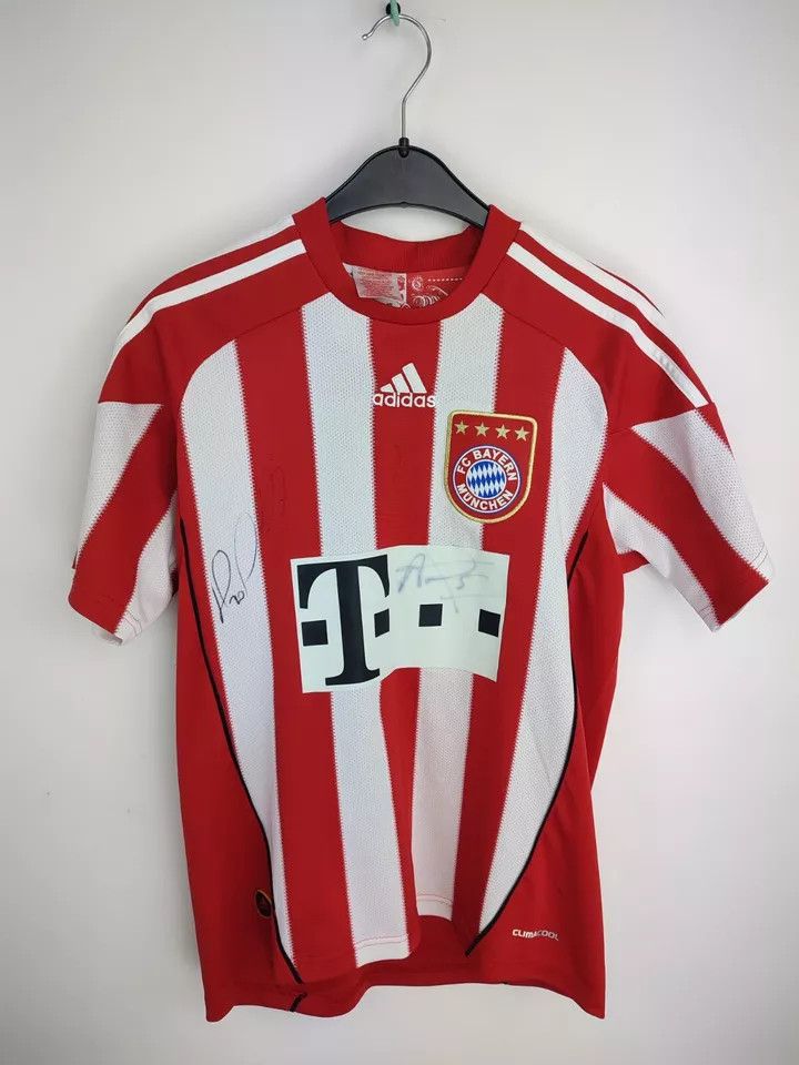 Adidas FC Bayern Munich FOOTBALL SHIRT SOCCER JERSE Home 10/11 Size US L / EU 52-54 / 3 - 19 Thumbnail
