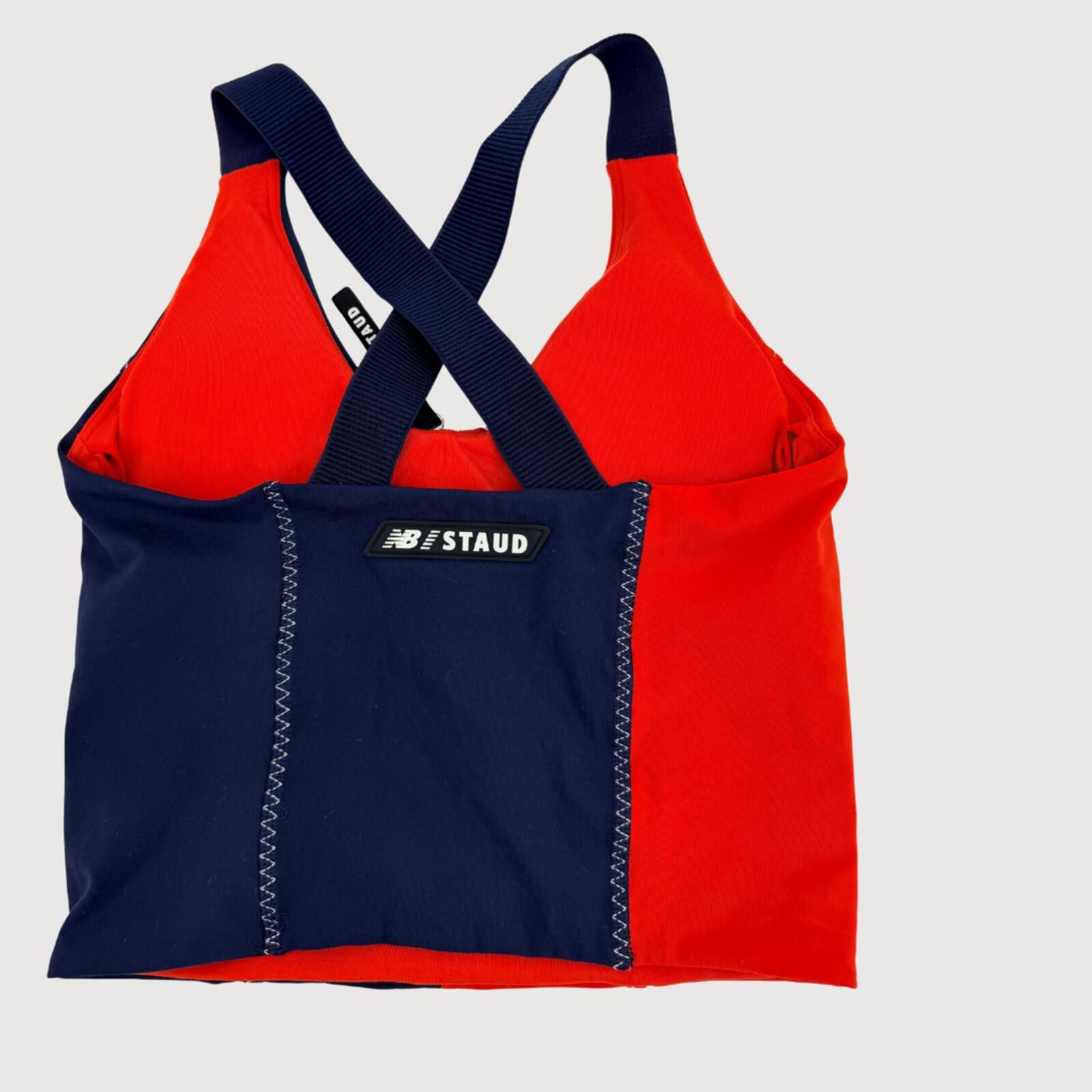 Acne Studios Staud x New Balance Crop Top Sports Bra Red Navy XS Size ONE SIZE - 3 Thumbnail