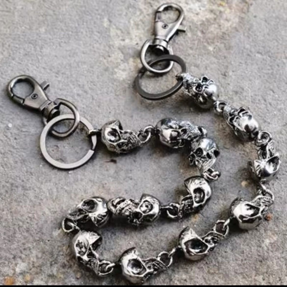 Other Gothic Punk Vintage Skull Size ONE SIZE - 4 Thumbnail