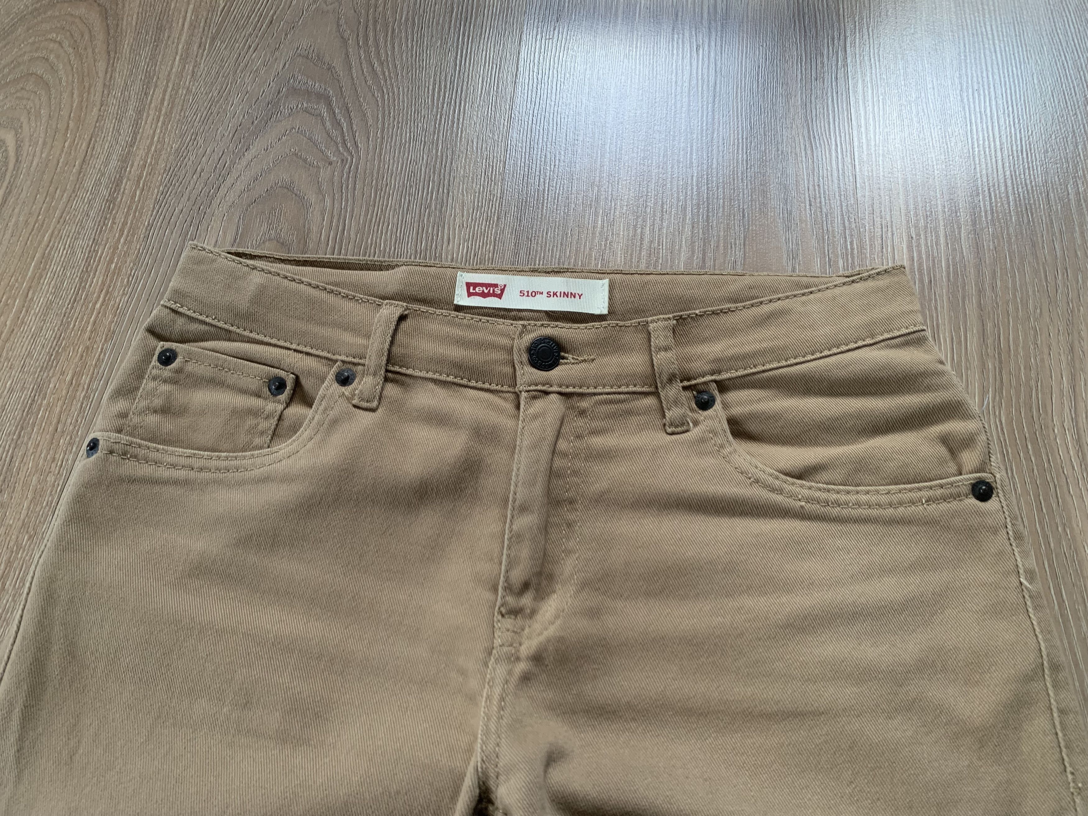 Levi's Youth Levis 510 Skinny Beige Stretch Jeans Size US 26 / EU 42 - 4 Thumbnail