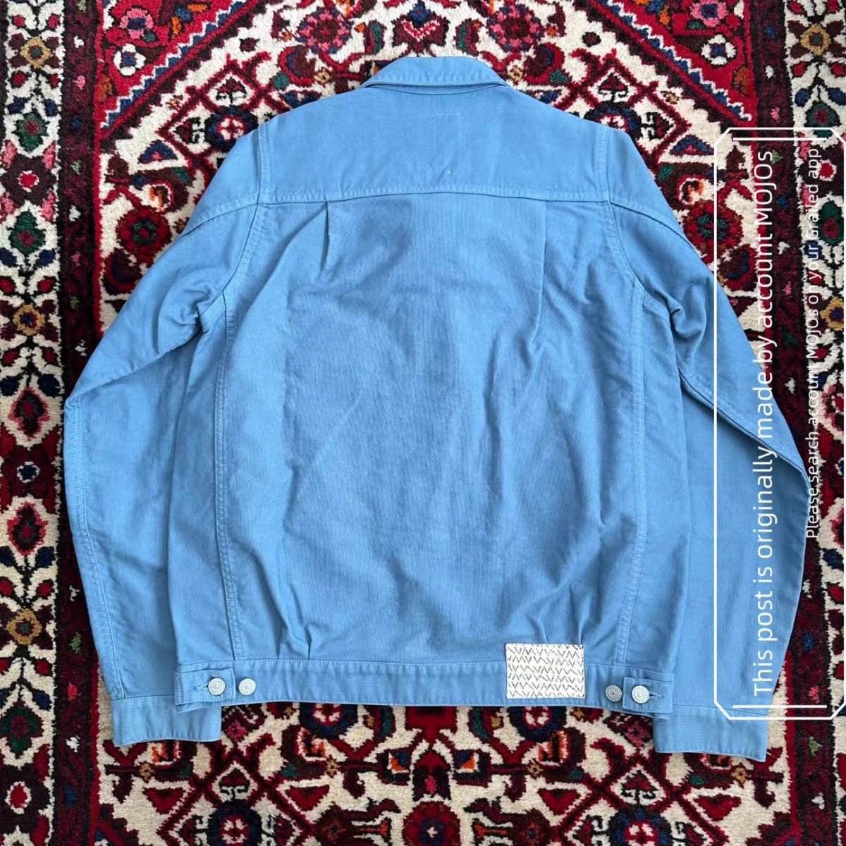 Visvim Sz 2 Visvim 17AW 101 Jumbo Blue Jacket mo.jos1517 Size US M / EU 48-50 / 2 - 4 Thumbnail