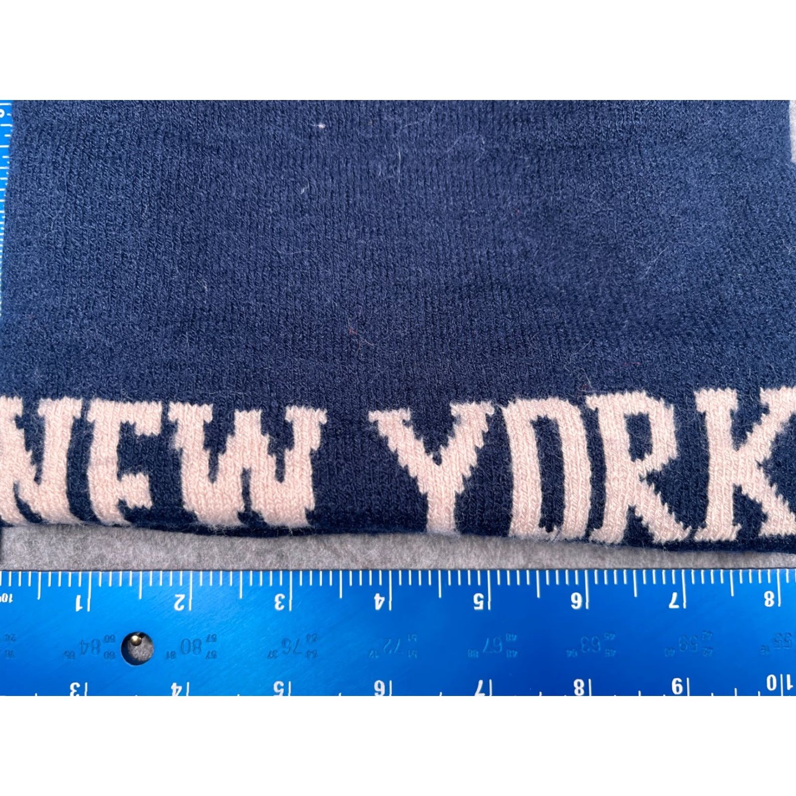 Vintage Unbranded Beanie Adult One Size Blue Red USA Flag Knit Lined Acrylic Hat Mens Size US M / EU 48-50 / 2 - 2 Thumbnail