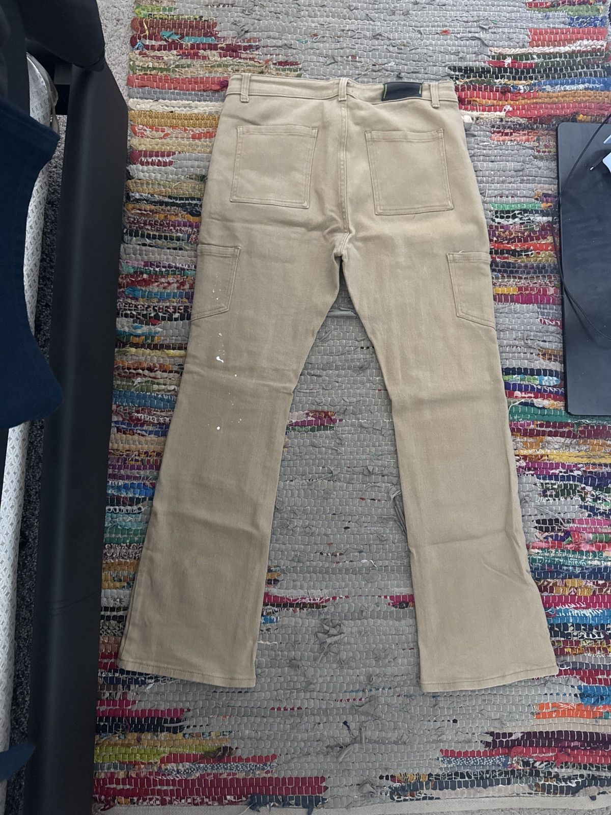 EPTM. EPTM Cargo Paint Splattered Pants Size US 34 / EU 50 - 4 Thumbnail