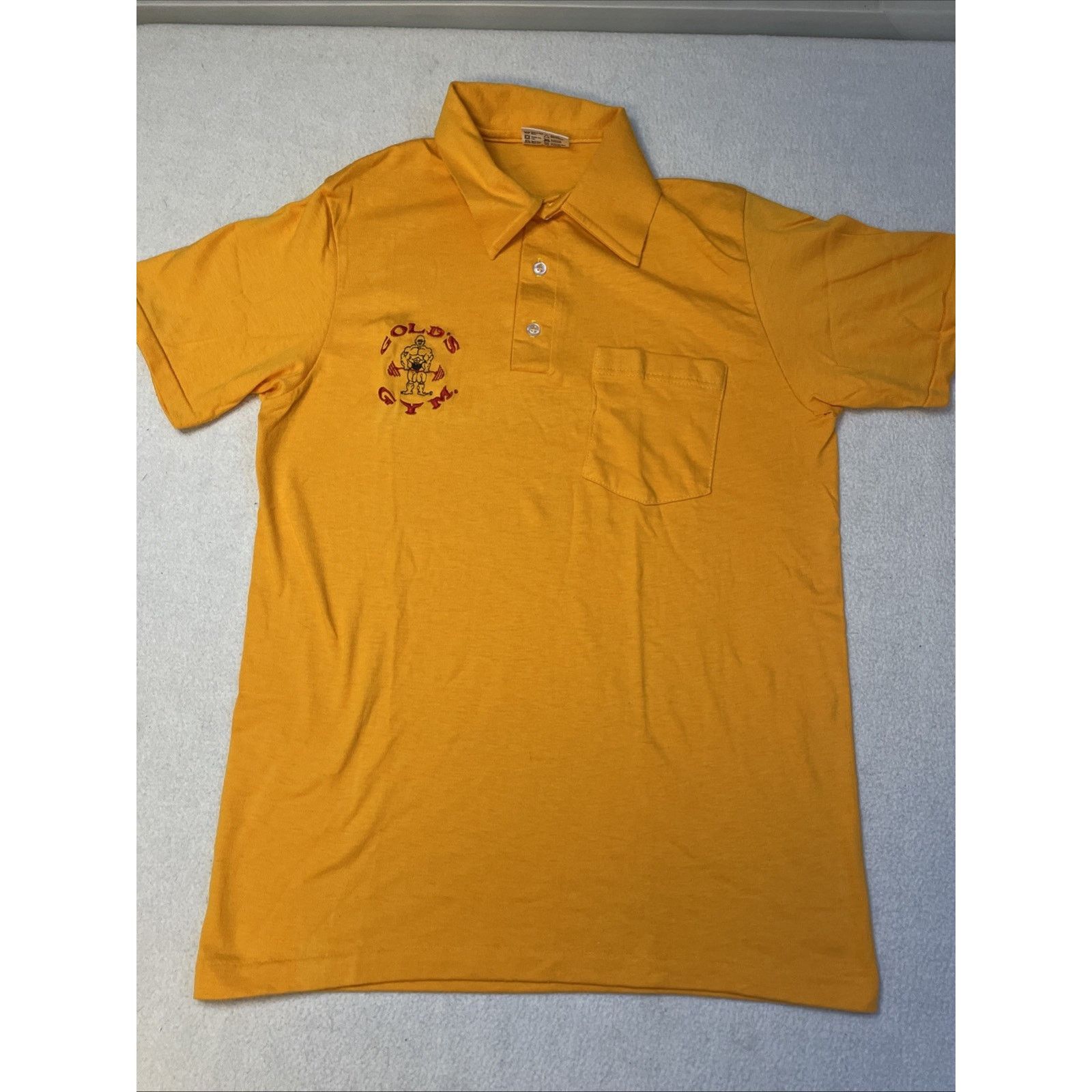 Other Vintage Stedman Label GOLD's GYM Bodybuilding Embroidered SM Size US S / EU 44-46 / 1 - 1 Thumbnail