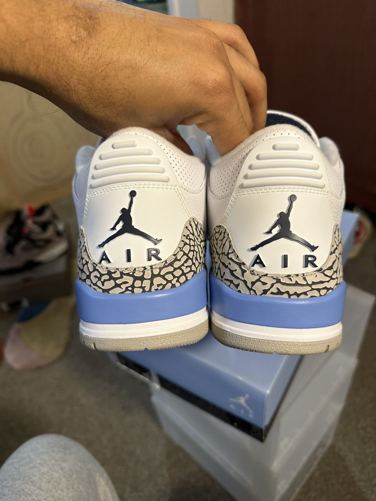 Jordan Brand Retro 3 UNC Size US 11.5 / EU 44-45 - 5 Thumbnail