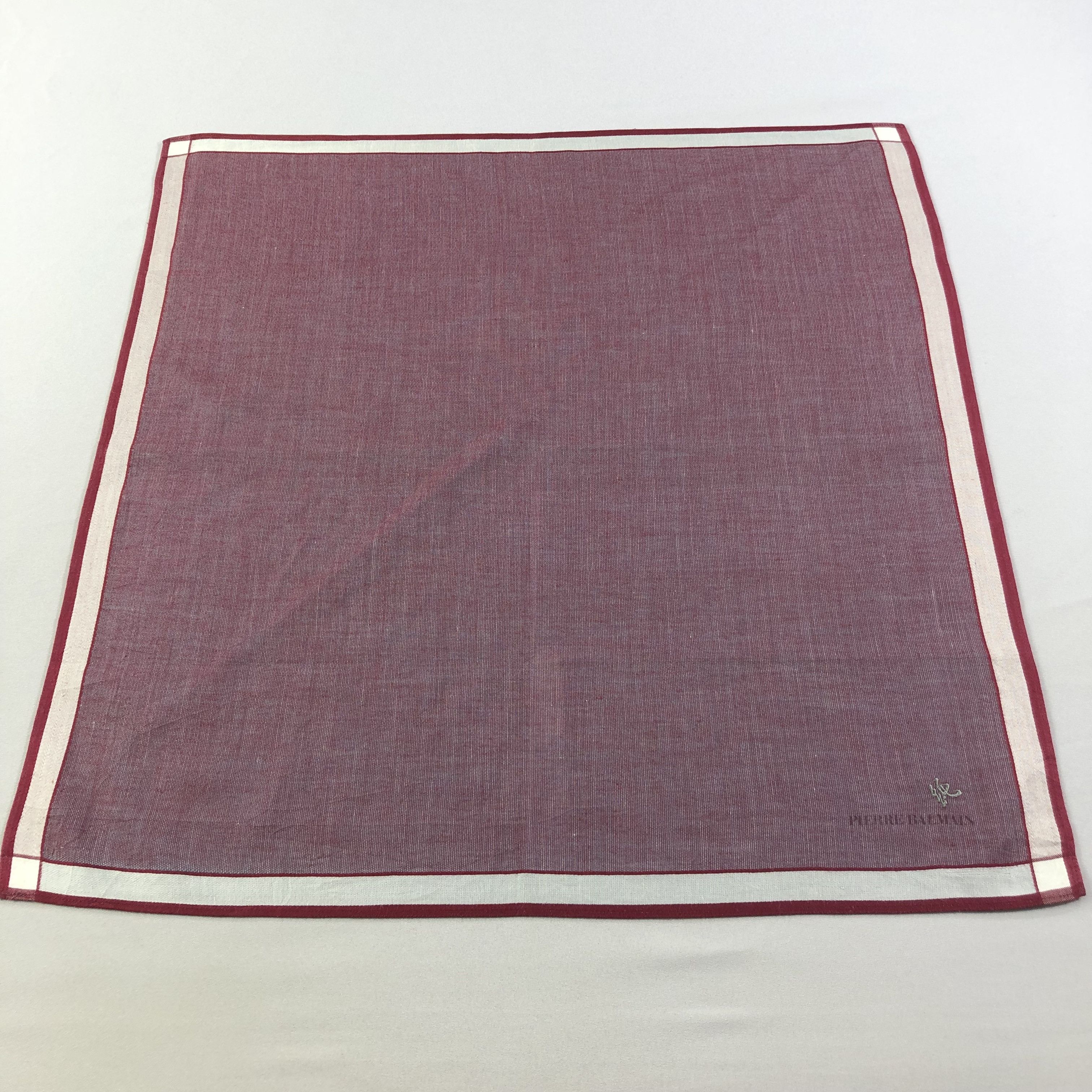 Pierre Balmain × Vintage Pierre Balmain Handkerchief Neckerchief Bandana H1546 Size ONE SIZE - 2 Thumbnail