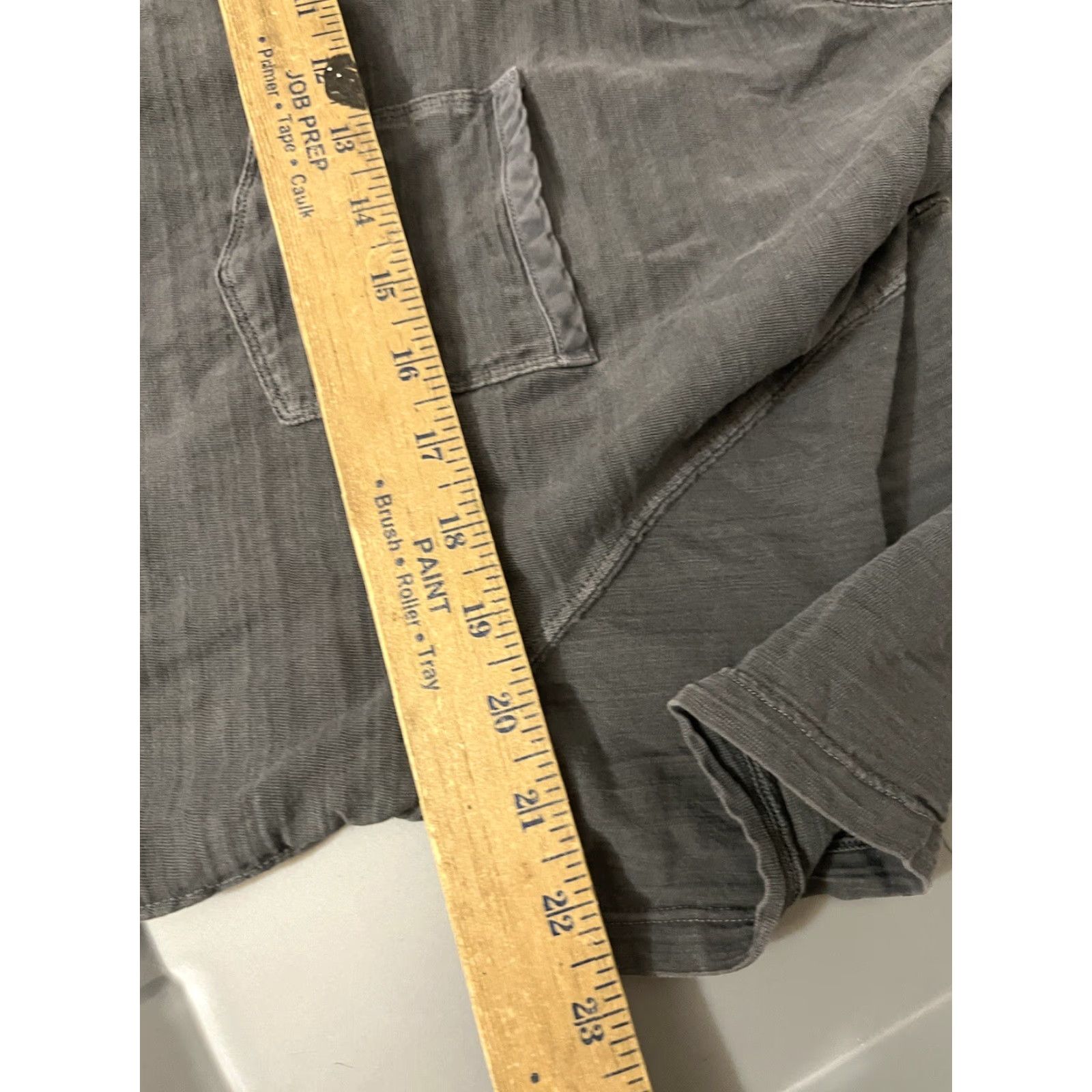 Lucky Brand Lucky Brand Polo Shirt Gray Short Sleeve Mens XL Collared Pocket Shirt - Good Luck & Fortune 90s/Vintage Inspired Size US XL / EU 56 / 4 - 5 Thumbnail