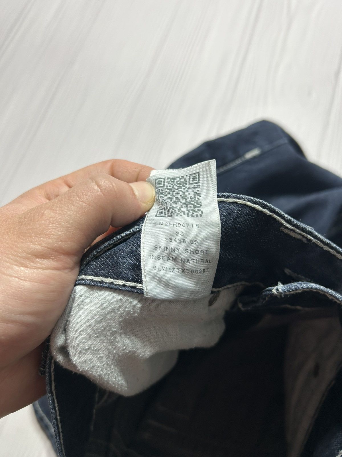 True Religion True Religion Skinny Short Inseam Natural Denim Pants Size28 Size 28" / US 6 / IT 42 - 14 Thumbnail