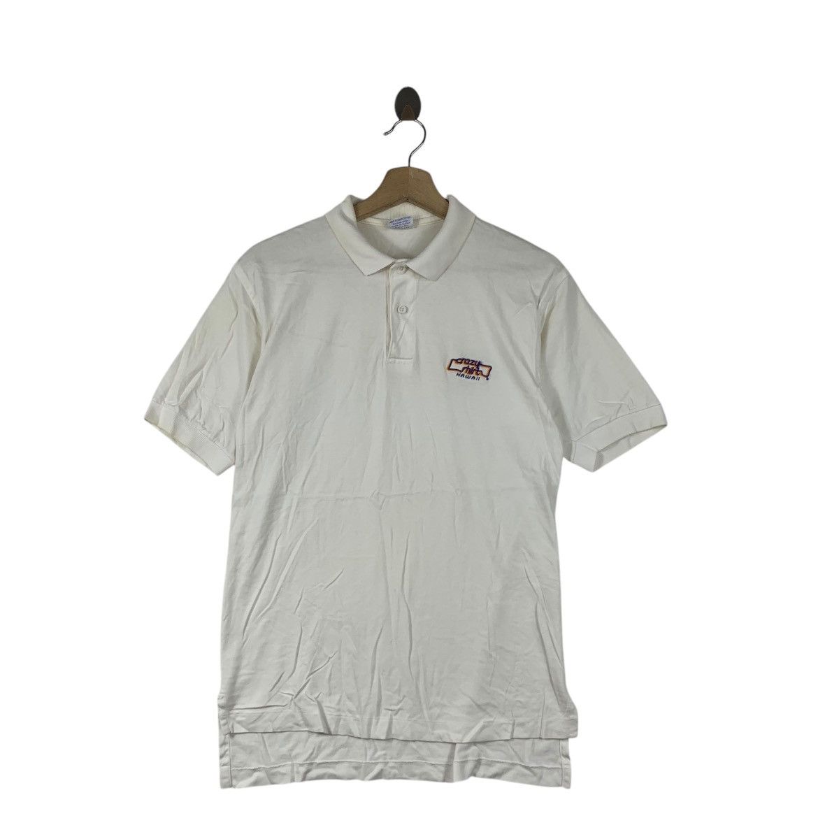 Other Vintage 80’ CRAZY SHIRTS HAWAII Embroidered Polo Tee Shirt Size US S / EU 44-46 / 1 - 1 Thumbnail