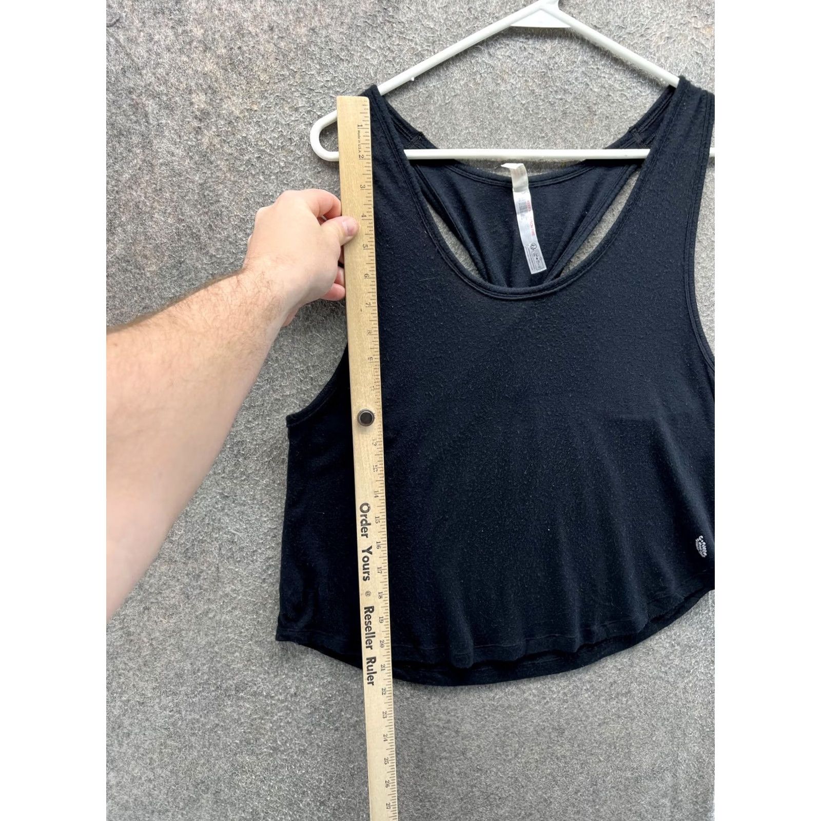 Free People Free People Tank Top Womens XS Cropped Black Scoop Neck Racerback Modal Spandex Sleeveless Casual Summer Womens XS/XXS Size XS / US 0-2 / IT 36-38 - 4 Thumbnail