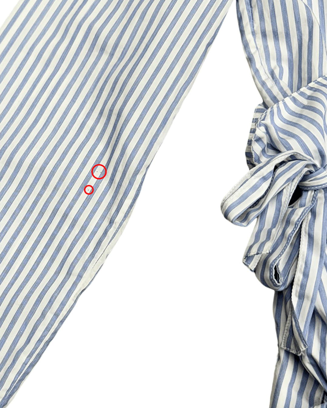 JW Anderson JW Anderson Ribbon Detail Striped Shirt Size S / US 4 / IT 40 - 9 Thumbnail