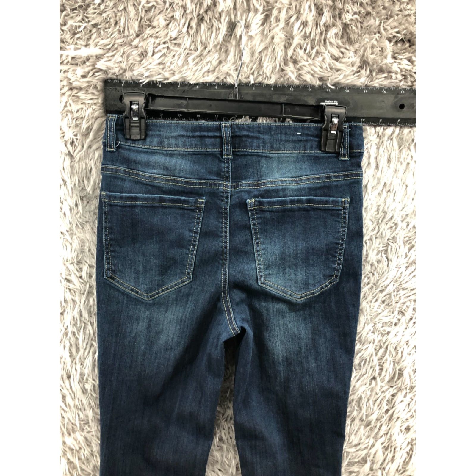 Vintage Rue 21 Jeans High Rise Jegging Size 6 Womens Blue Regular Denim 27 Waist 28 Inseam Size 28" / US 6 / IT 42 - 6 Thumbnail
