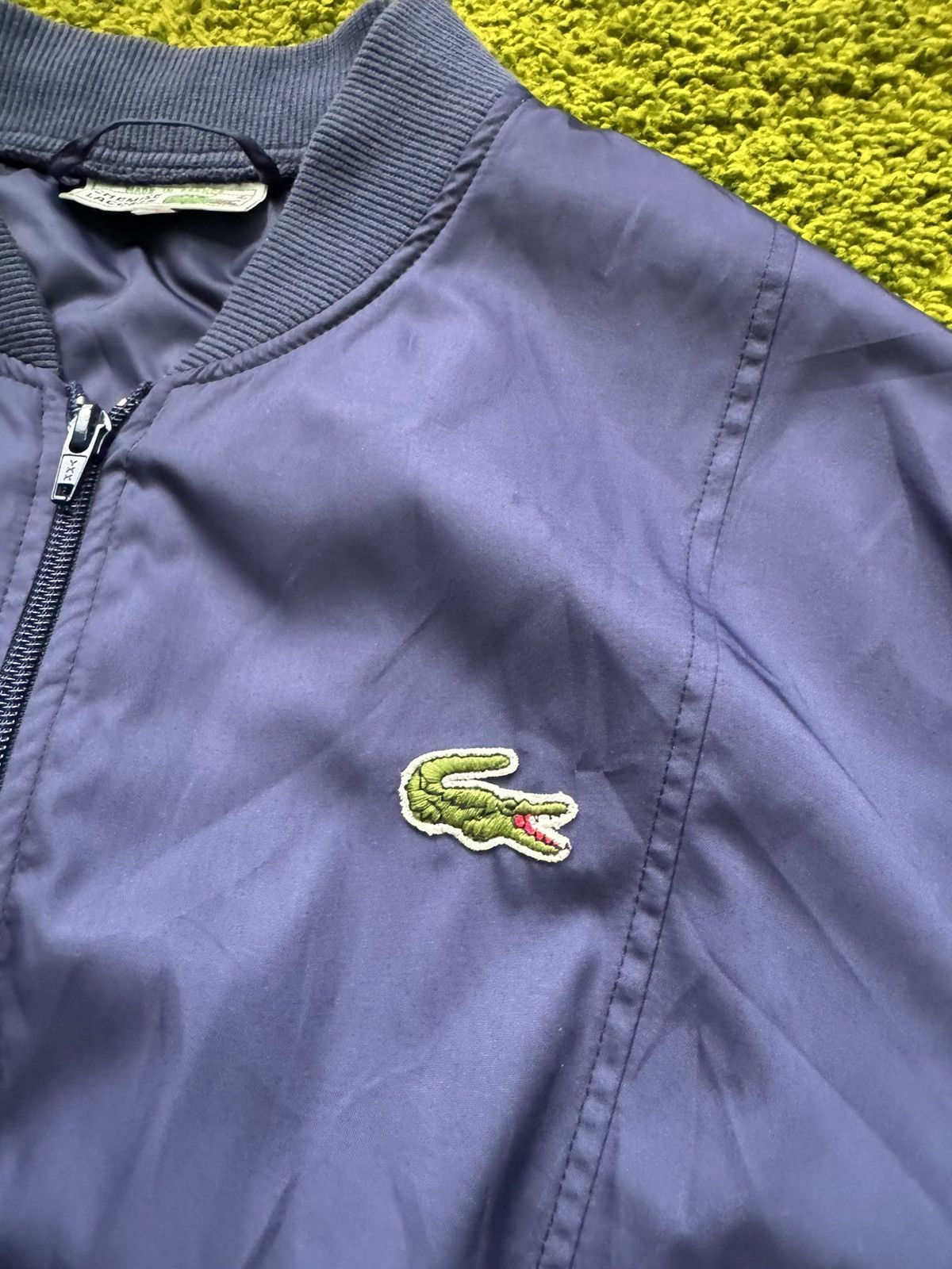 Lacoste × Vintage 🐊 Lacoste 90s vintage light bomber jacket Size US L / EU 52-54 / 3 - 3 Thumbnail