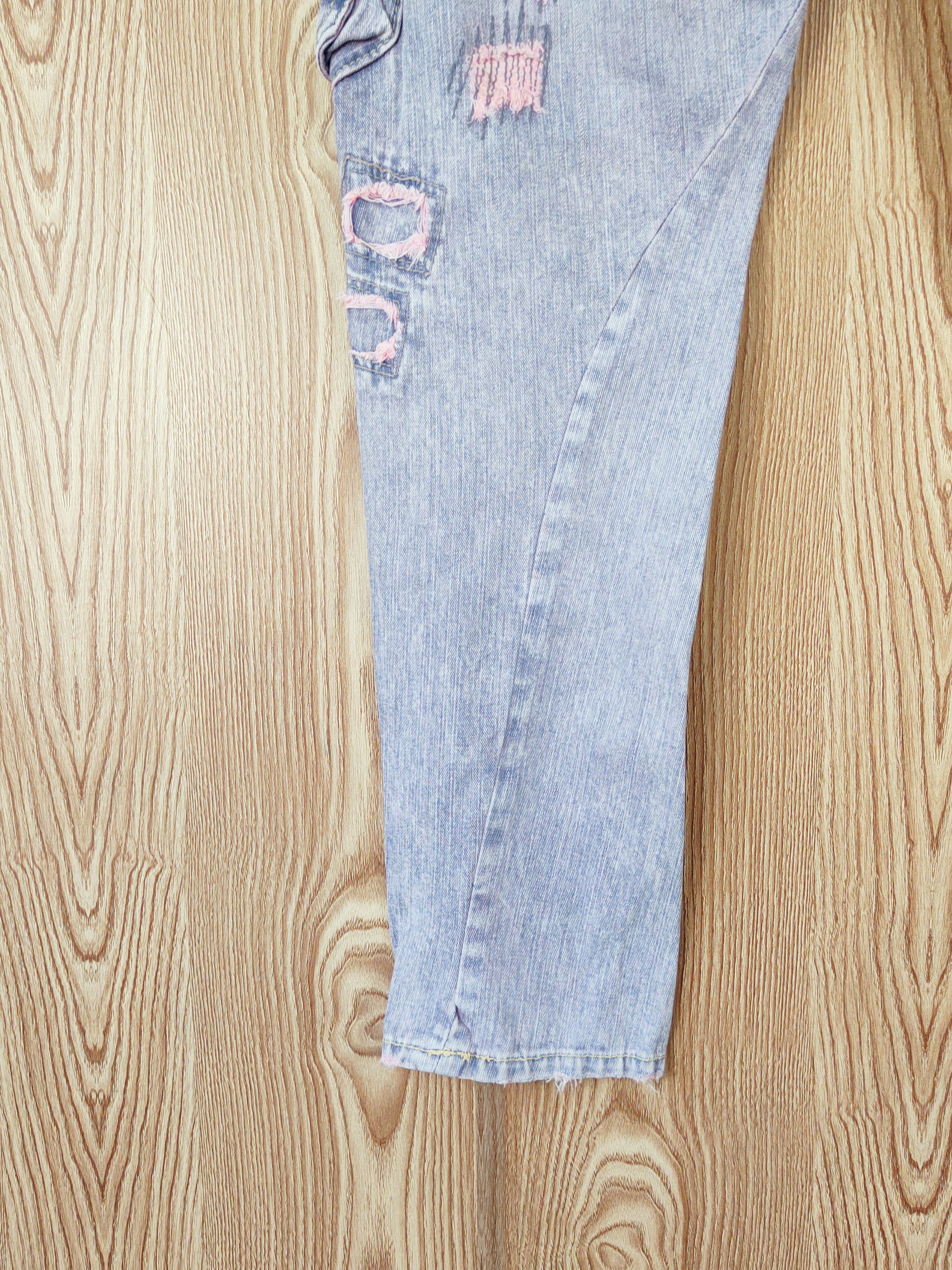 Japanese Brand Japanese Brand Blue Faded Distressed Ripped Jeans #W493 Size US 31 - 9 Thumbnail