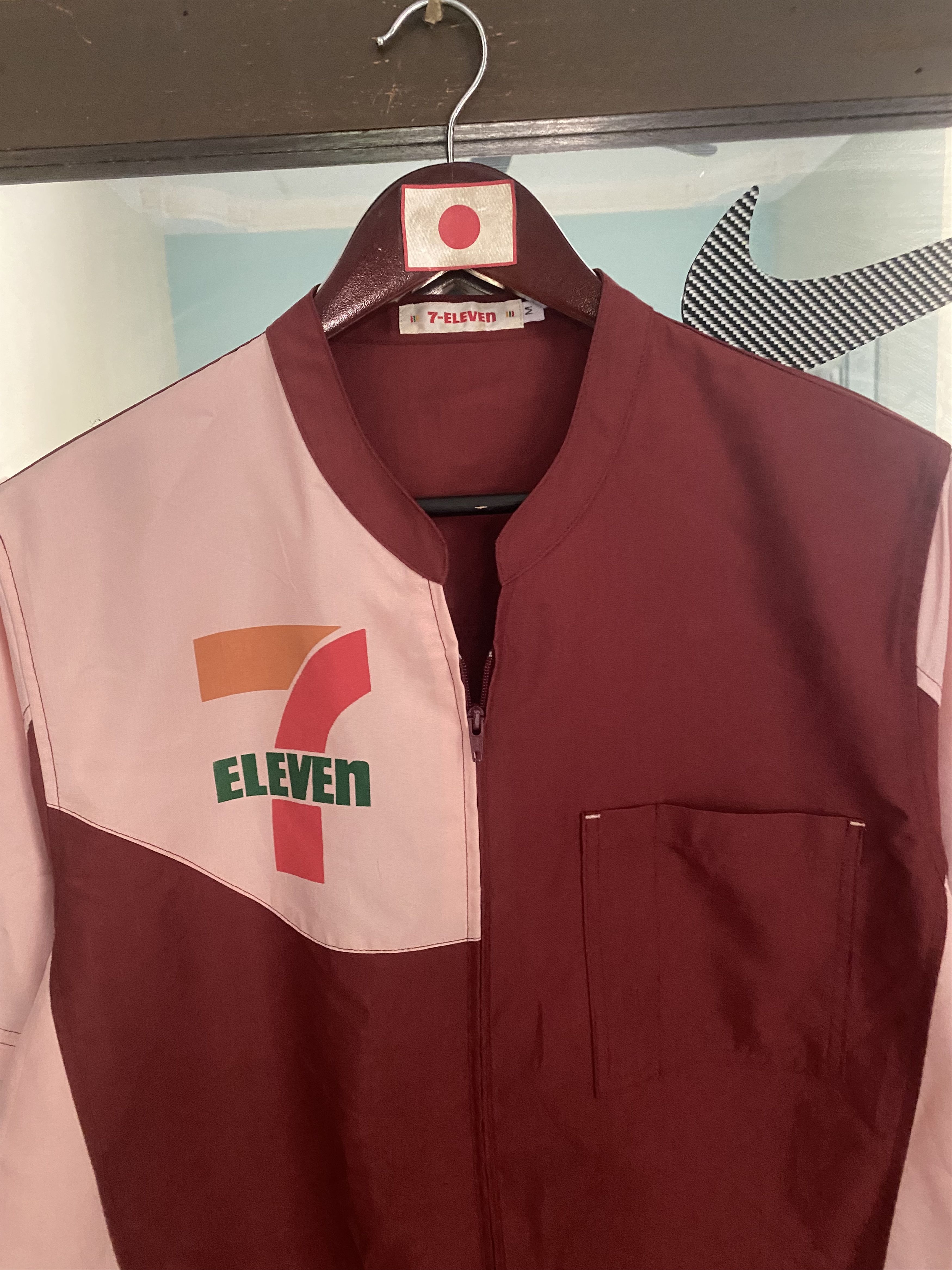 Japanese Brand × Logo 7 Vintage 7eleven longslave Shirt Size US M / EU 48-50 / 2 - 2 Thumbnail