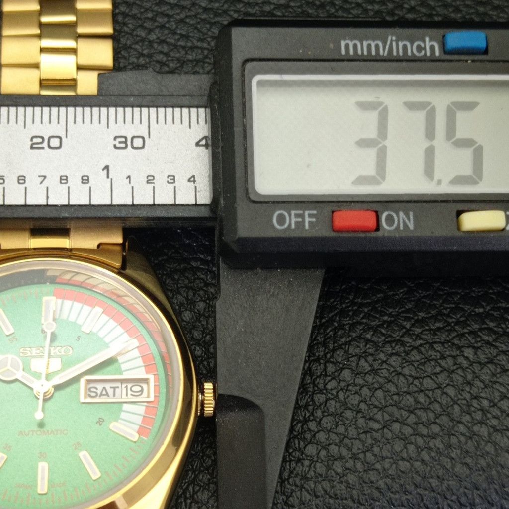 Seiko REFURBISHED VINTAGE SEIKO 5 AUTO JAPAN MENS WATCH a440682 Size 38 - 7 Thumbnail