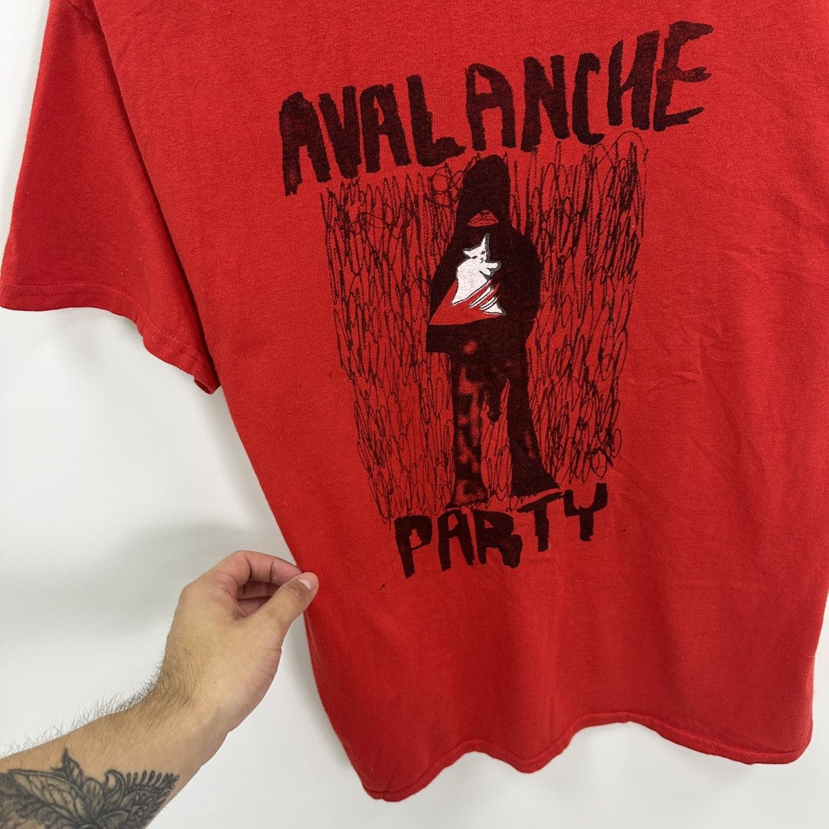 Band Tees Avalanche Party promo tee rare Garage Punk rock band y2k og Size US M / EU 48-50 / 2 - 6 Thumbnail