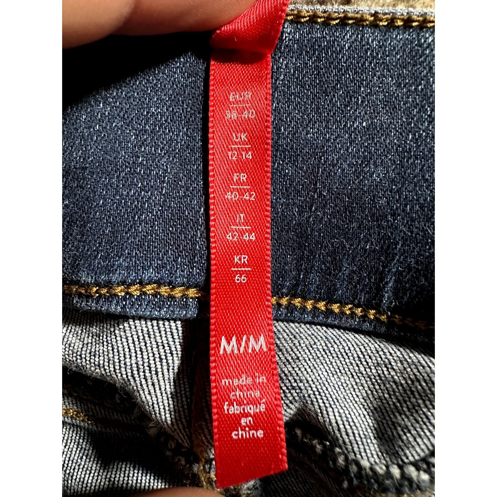 Spanx Spanx Jeans Women’s Medium Blue Skinny High Rise Dark Wash Size 32" / US 10 / IT 46 - 7 Thumbnail