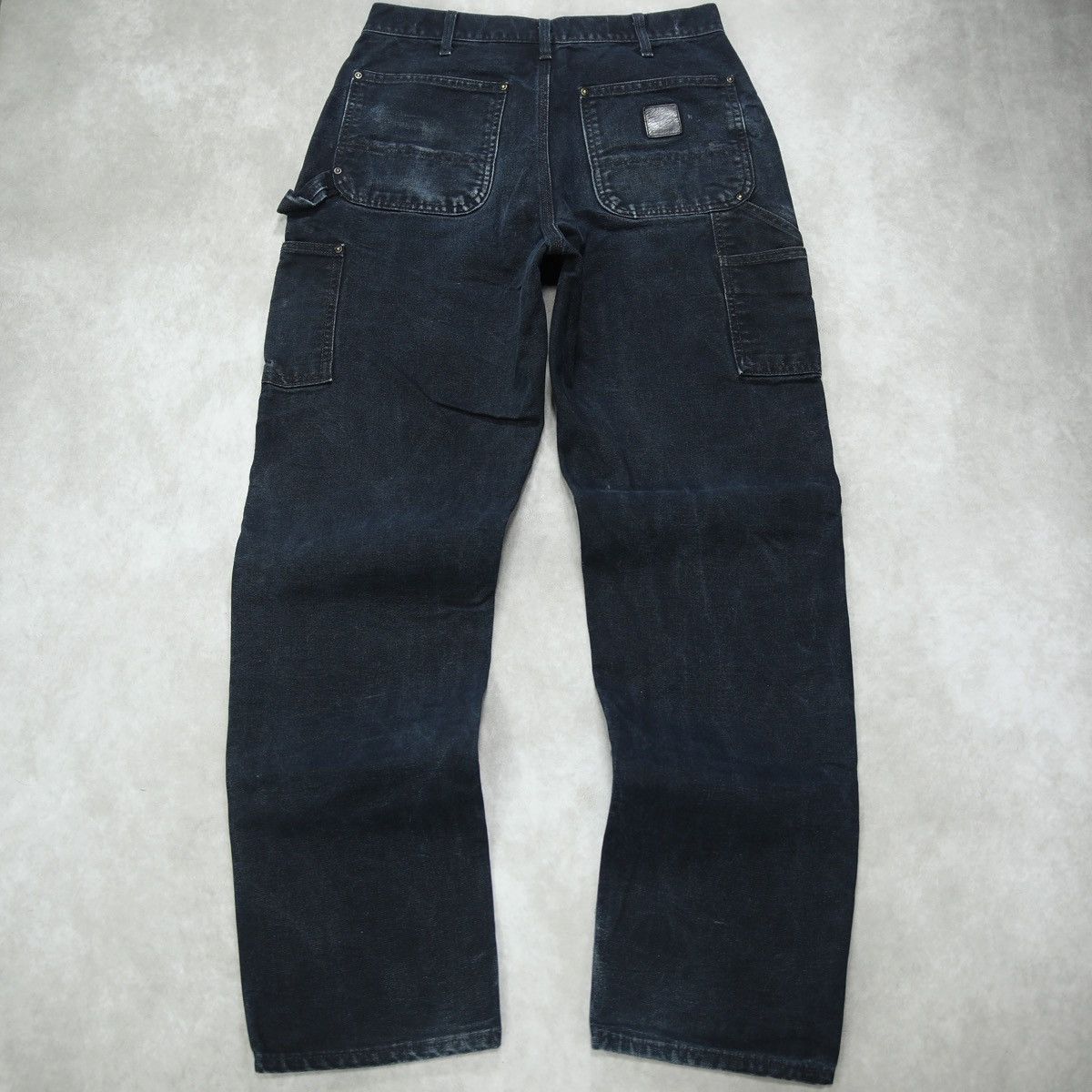 Carhartt RARE Carhartt x Chrysler IFD Faded Black Double Knee Pant Size US 30 / EU 46 - 1 Thumbnail