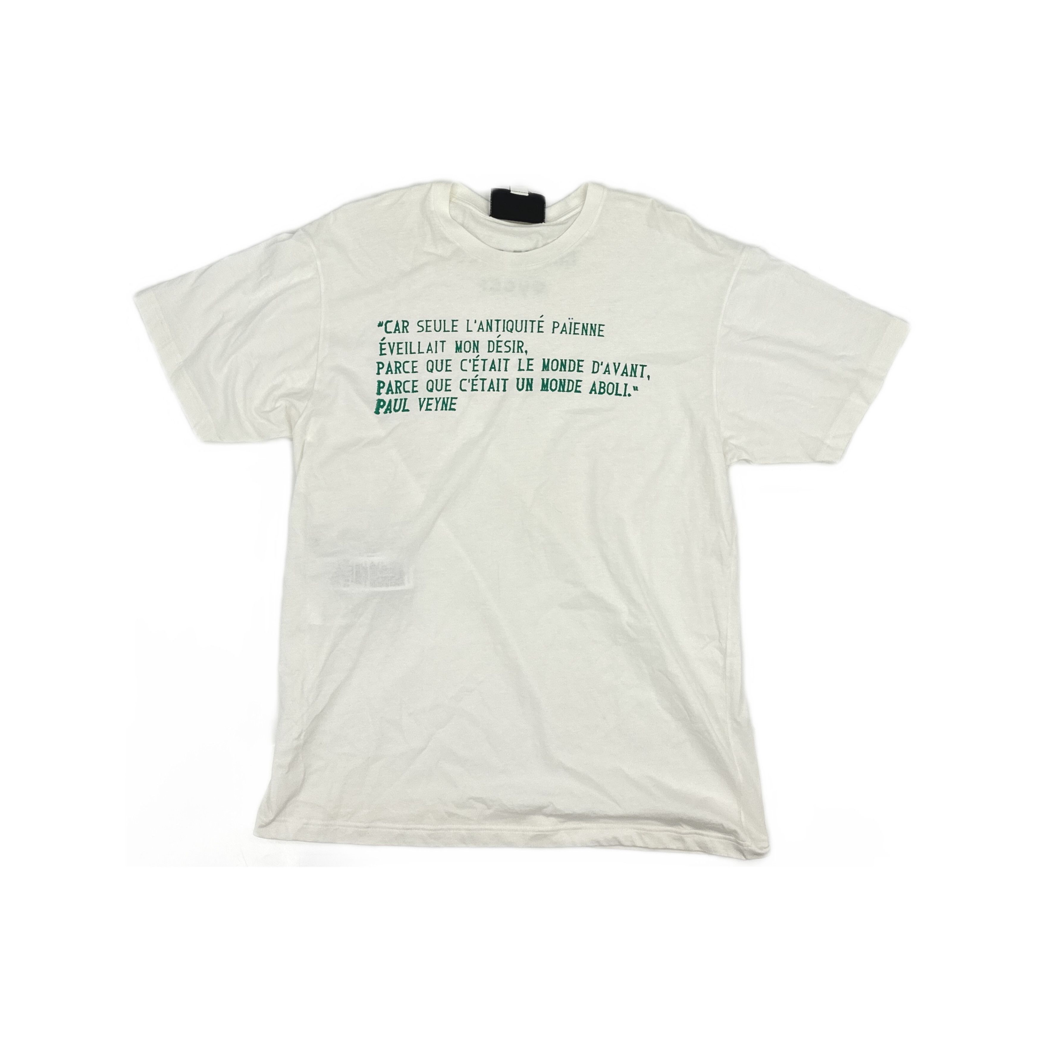 Gucci Gucci Cruise 2020 French Print T-Shirt Size M Size US M / EU 48-50 / 2 - 1 Thumbnail