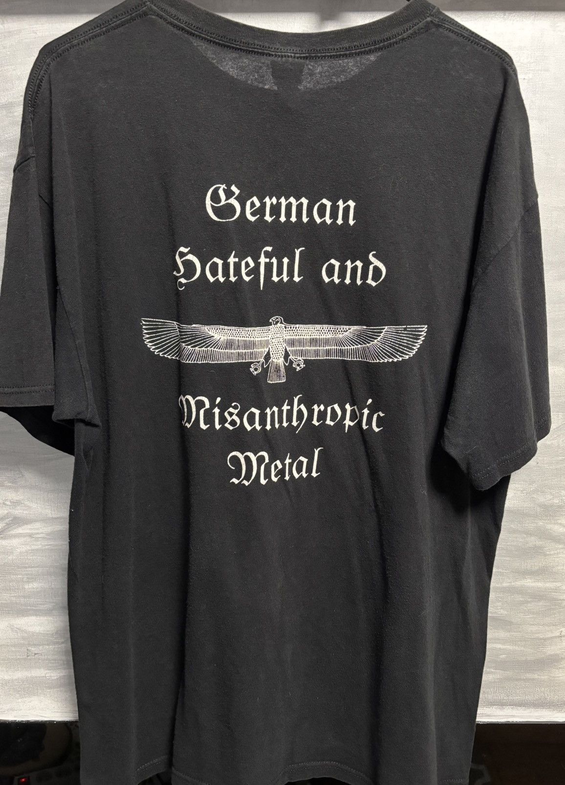 Band Tees Nargaroth Herbstleyd 00s Black Metal Vintage Tee L Size US L / EU 52-54 / 3 - 2 Thumbnail