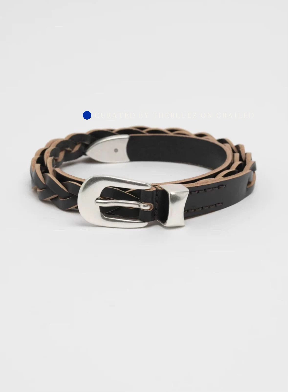 Our Legacy Our Legacy LADON BELT Olive Leather | Grailed