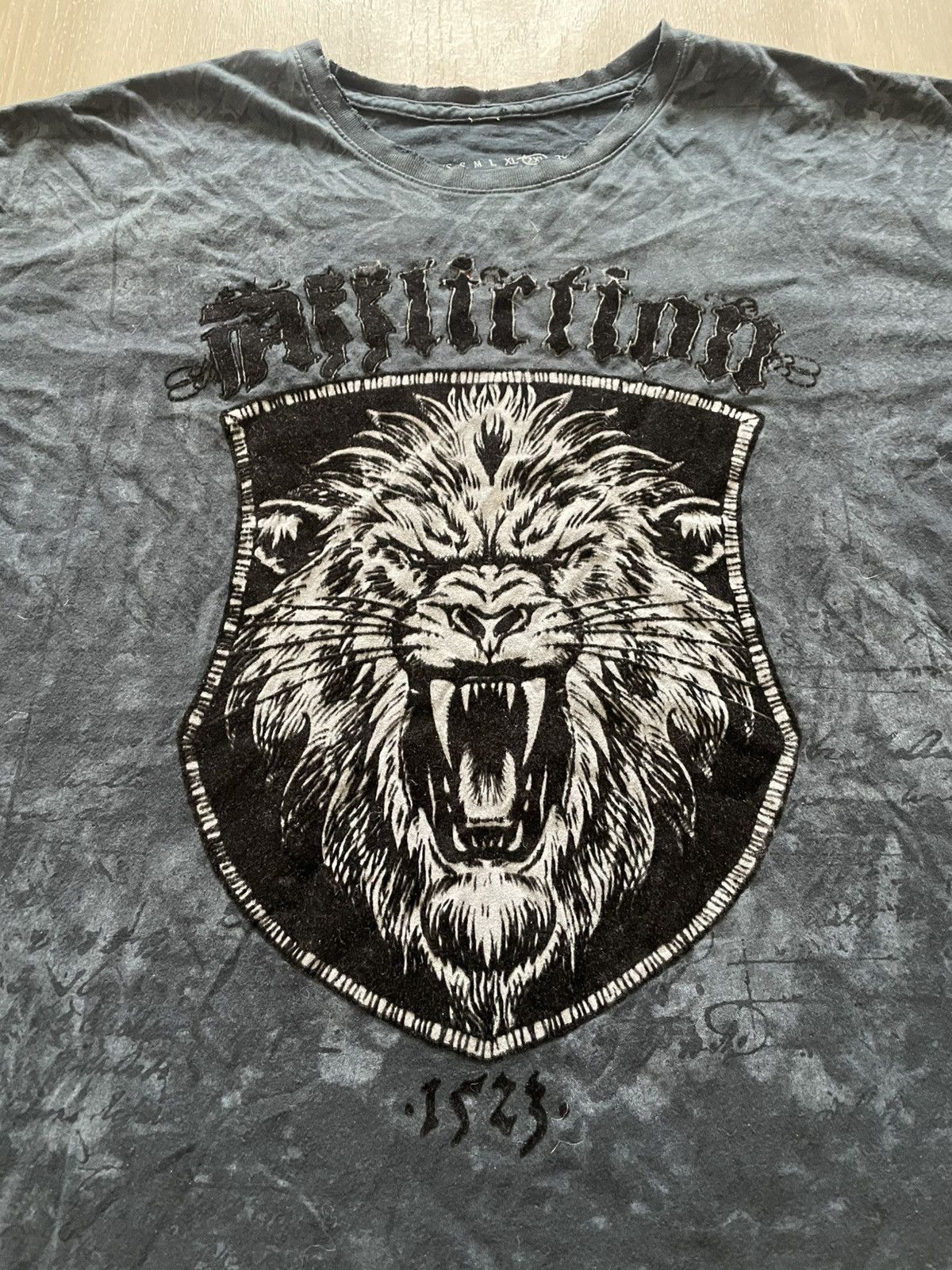 Affliction VTG Y2K Affliction Shielded Lion Live Fast 2XL USA Size US XXL / EU 58 / 5 - 4 Thumbnail