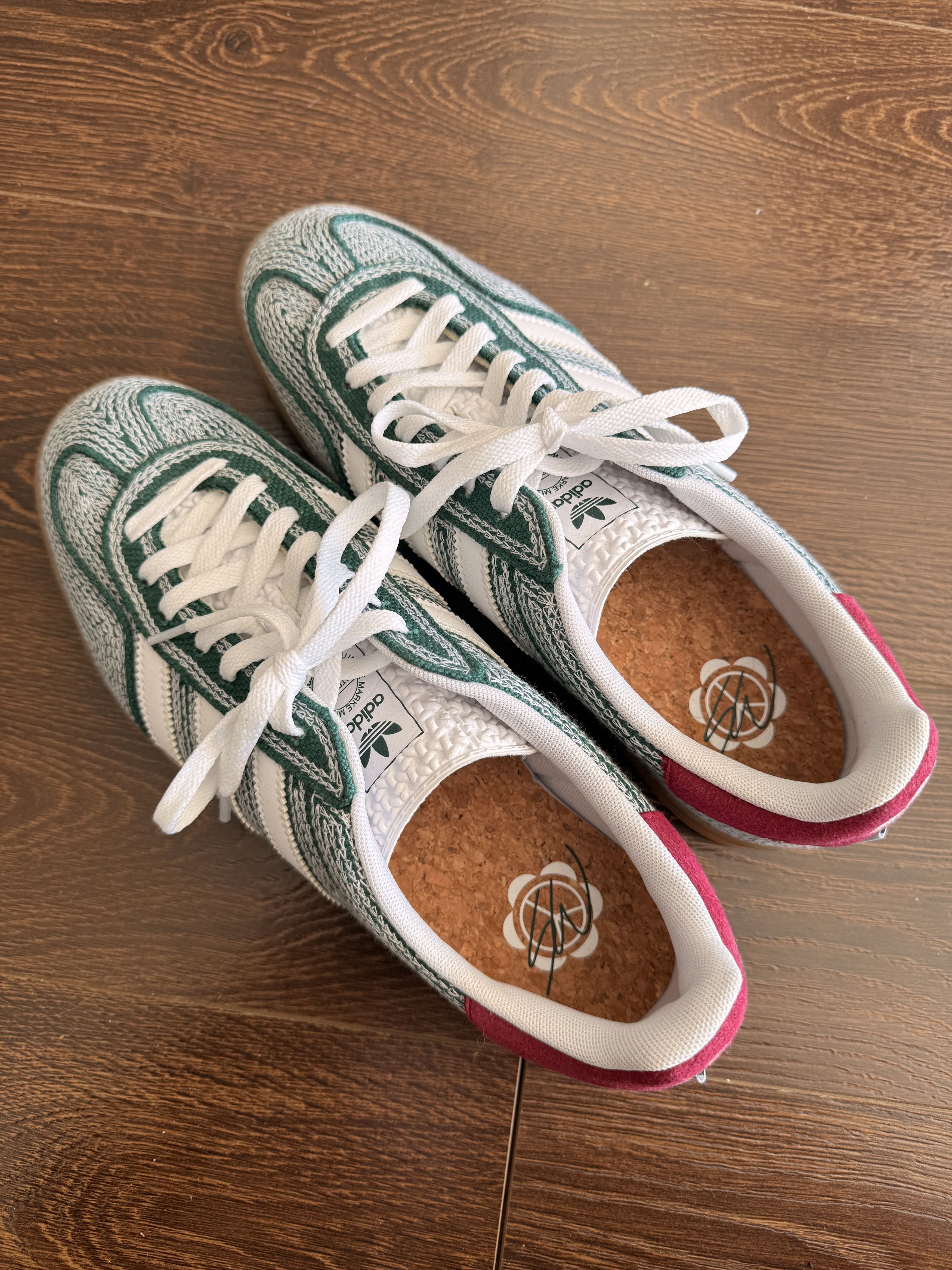 adidas gazelle silver green womens Adidas Gazelle Indoor 'Green Hemp' x Sean Wotherspoon