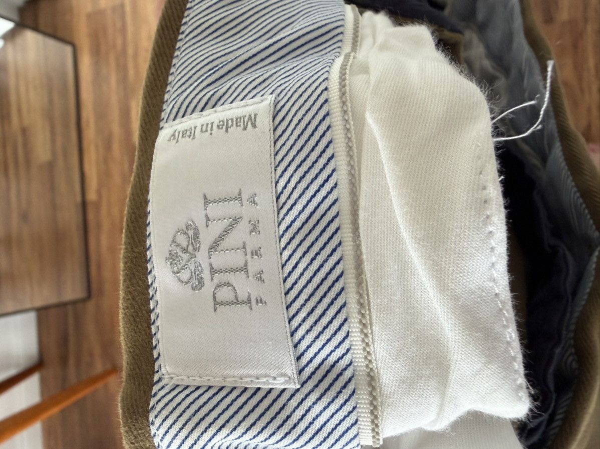 Pini Parma Pini Parma Olive Pleated Trousers Size US 31 - 5 Thumbnail