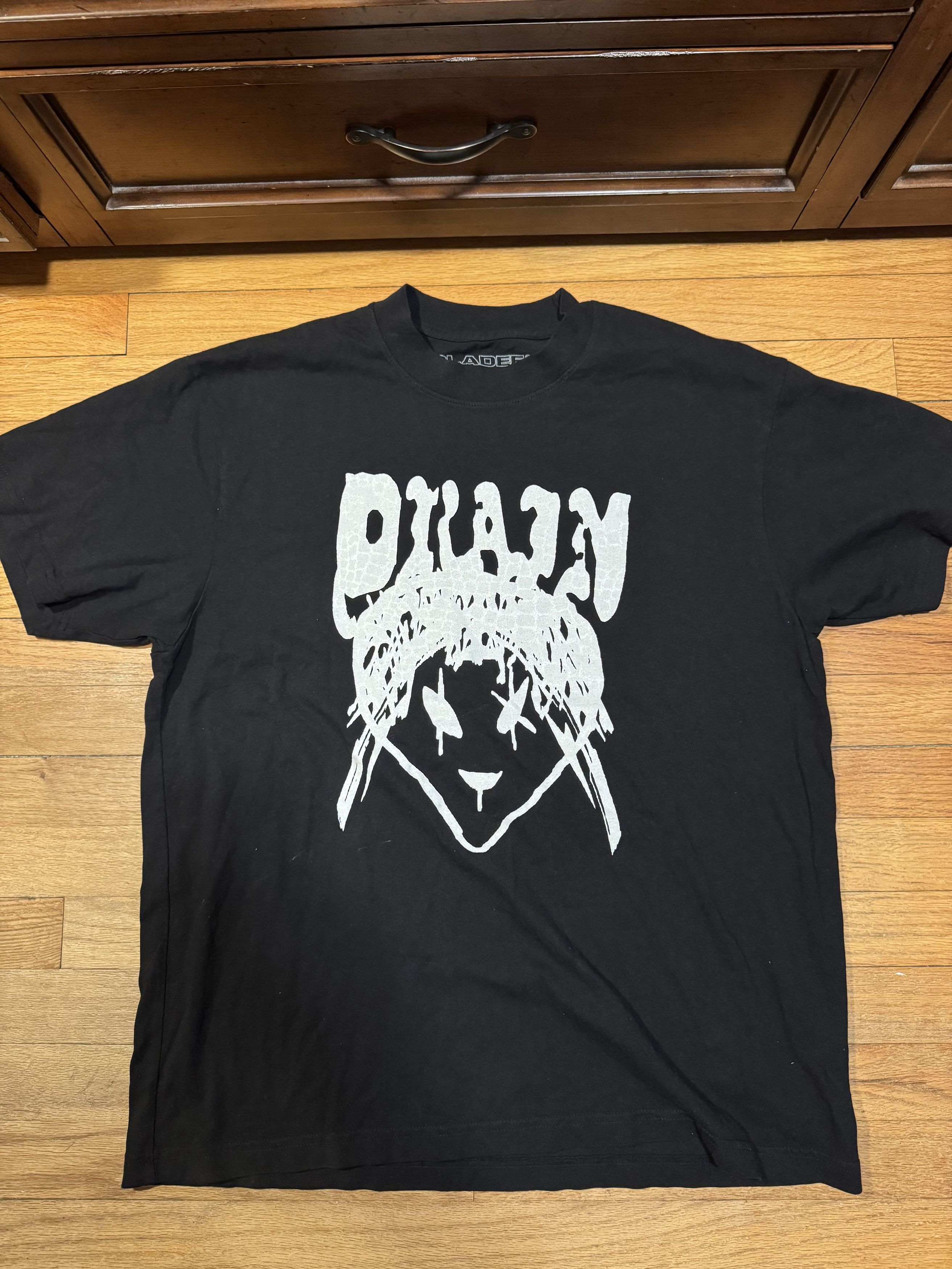 Drain Gang Bladee Drain Alien T-Shirt | Grailed