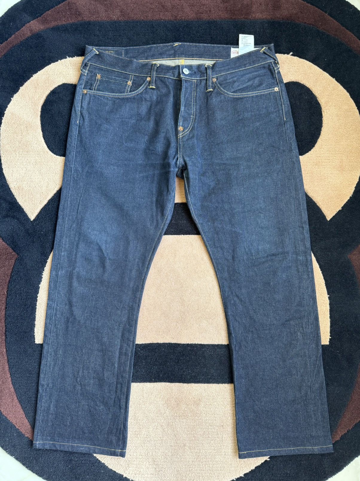 Evisu EVISU blue robot daicock style denim jeans！size：38 Size US 38 / EU 54 - 2 Thumbnail