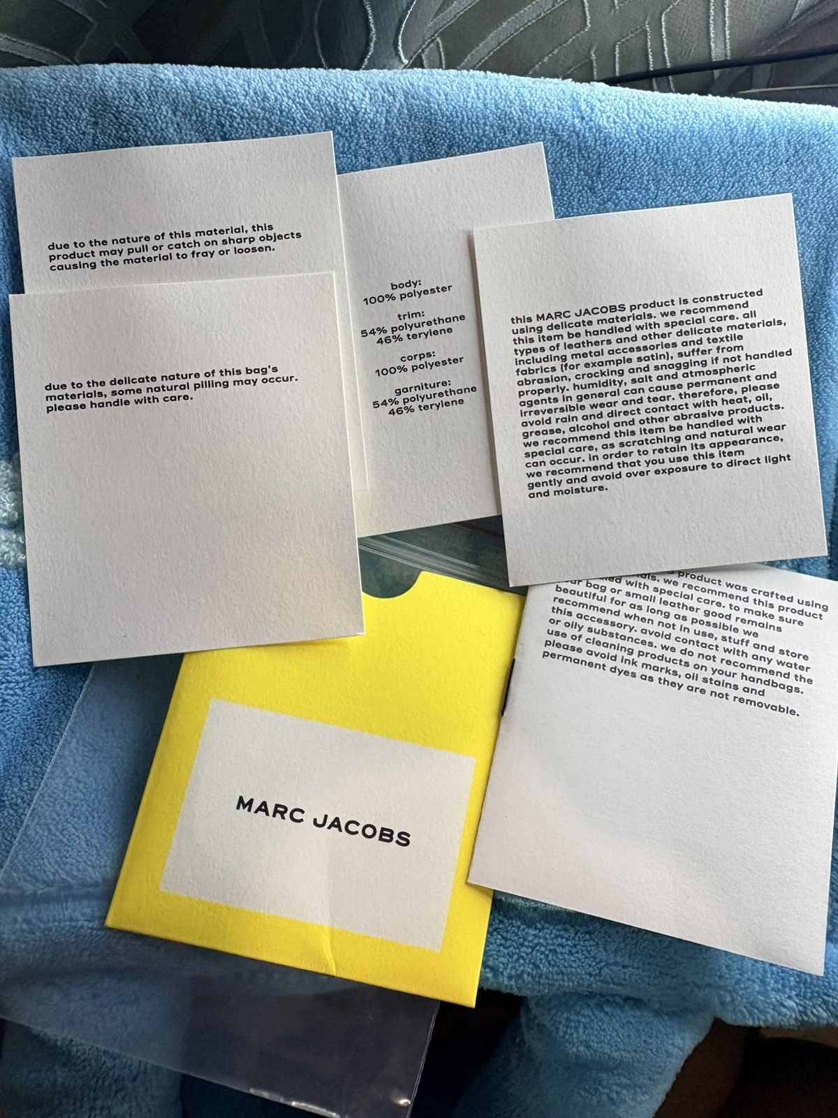 Marc Jacobs Marc Jacobs The Tote Bag/The Terry Size ONE SIZE - 7 Thumbnail
