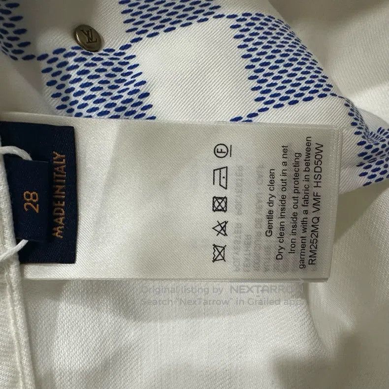 Louis Vuitton Louis Vuitton Leather Embossed Pearl Jeans Size US 28 / EU 44 - 6 Thumbnail