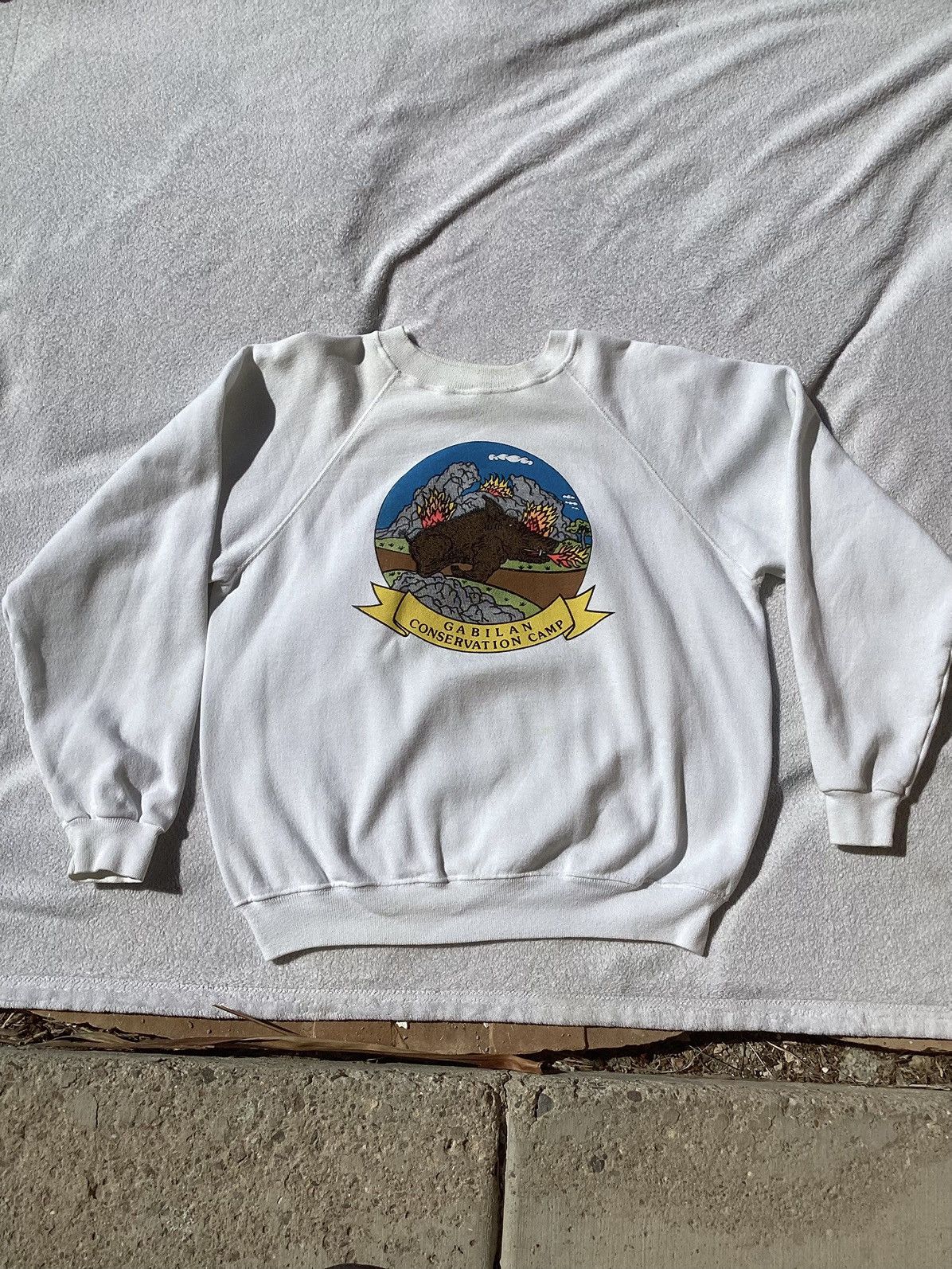 Other True Vintage 1980s Cali Gabilan conservation camp sweatshirt Size US S / EU 44-46 / 1 - 1 Thumbnail