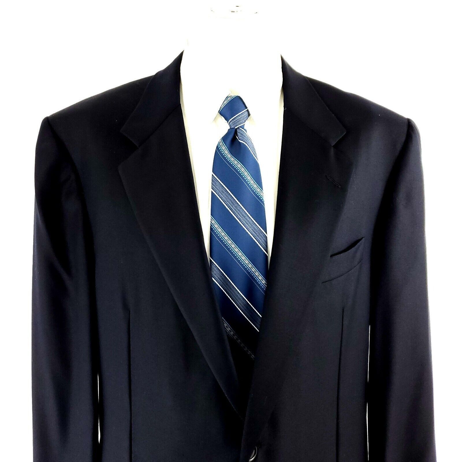 Hickey Freeman Hickey Freeman Boardroom Wool 2 Button Blazer 42R Or Slim Fi Size 42R - 1 Thumbnail
