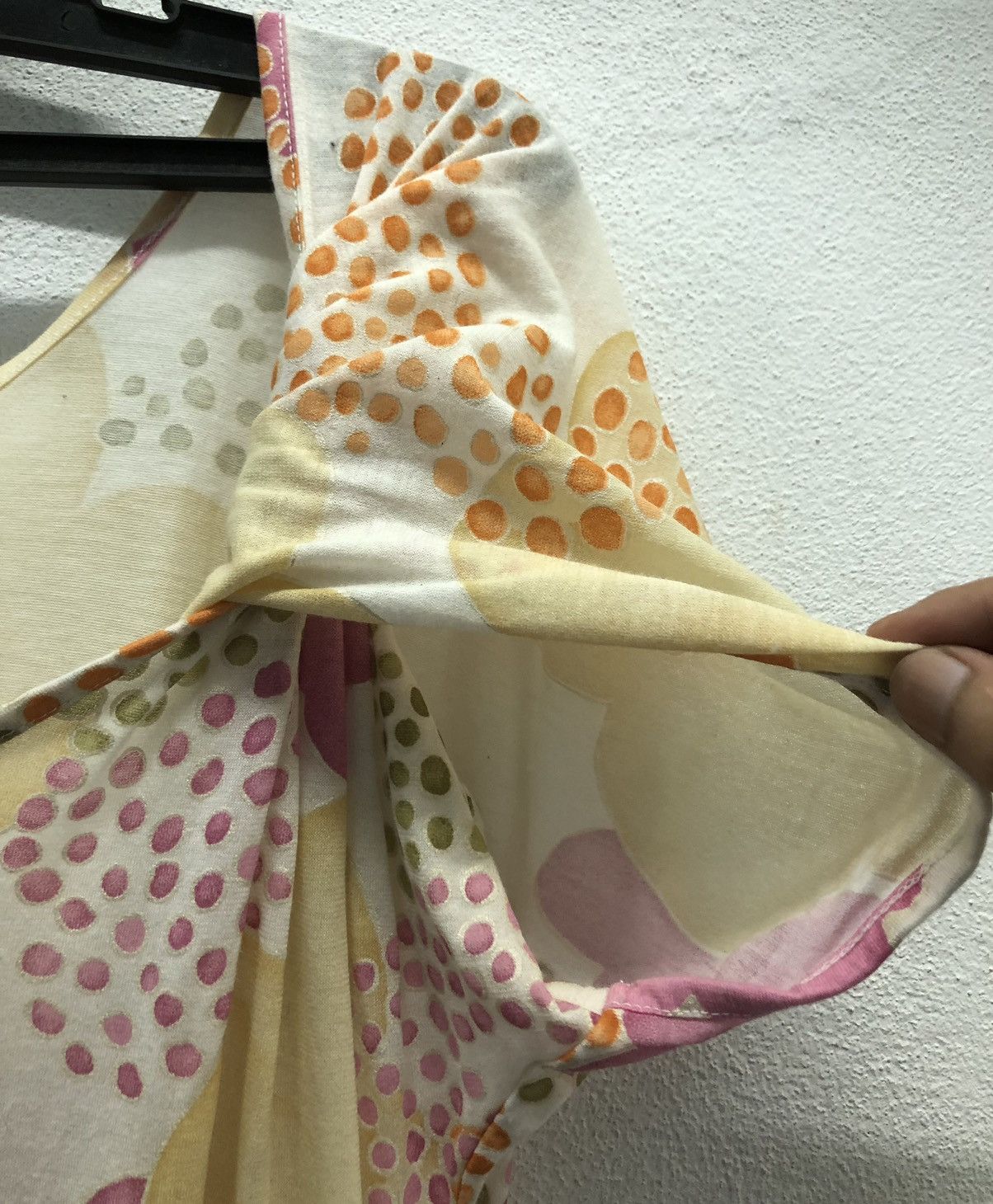 Tsumori Chisato × Vintage Tsumori Chisato Floral Print Puff Sleeve Top Made in Japan Size M / US 6-8 / IT 42-44 - 6 Thumbnail
