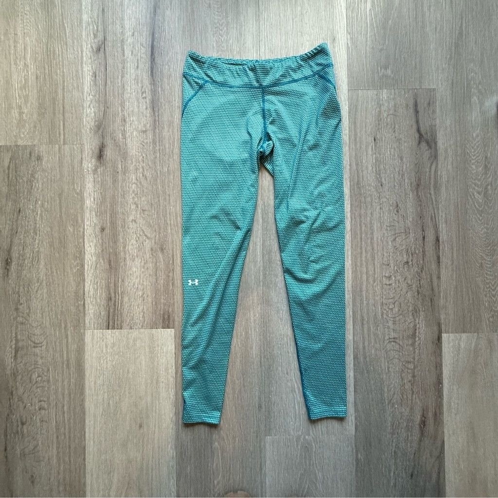 Under Armour Under Armour Green Athletic Leggings for Active Wear Size 30" / US 8 / IT 44 - 1 Thumbnail