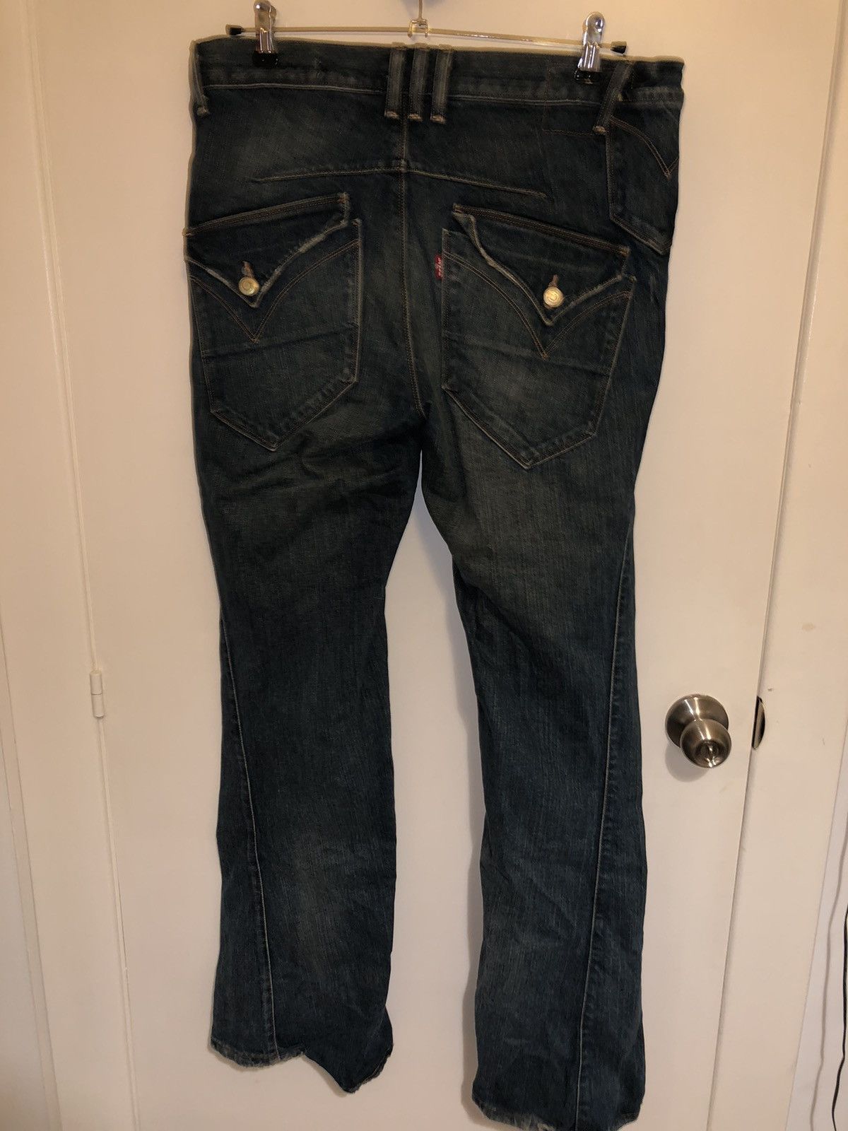 Levi's × Vintage Levi’s Flared Engineered Jeans Size US 34 / EU 50 - 8 Thumbnail