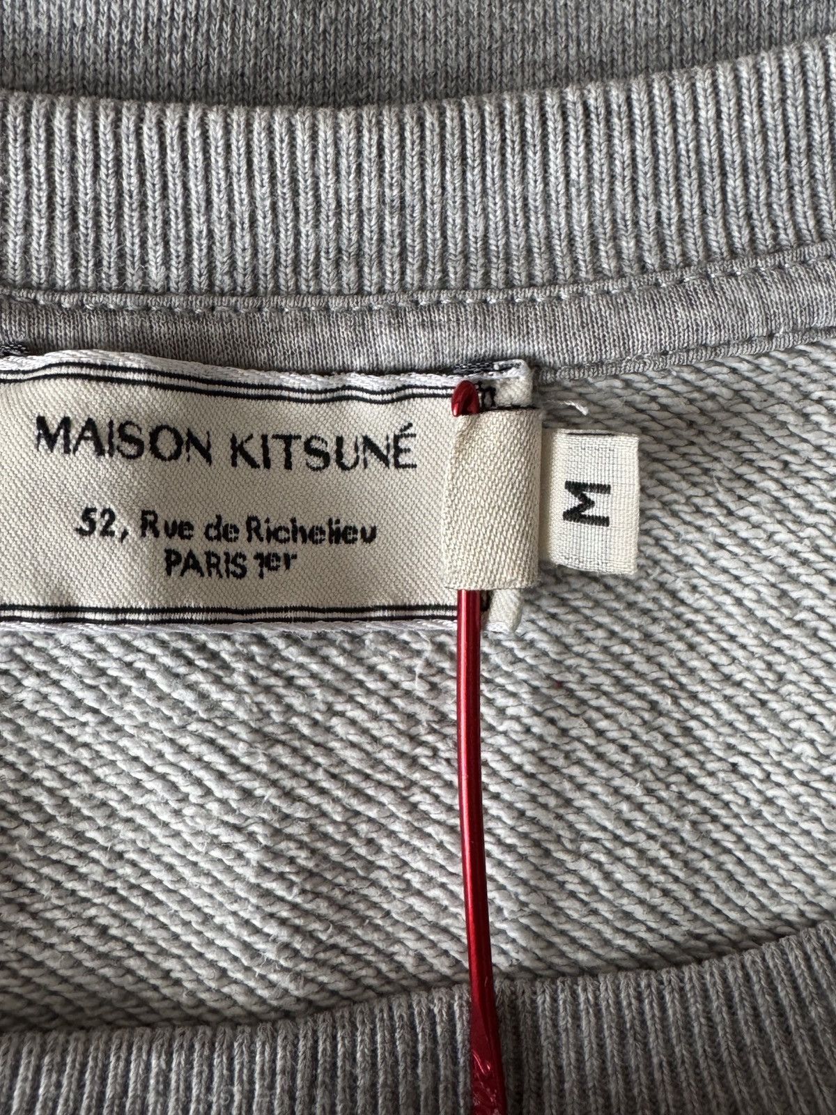 Maison Kitsune 🔥 Maison Kitsune Grey Cotton Sweatshirt Size US M / EU 48-50 / 2 - 5 Thumbnail