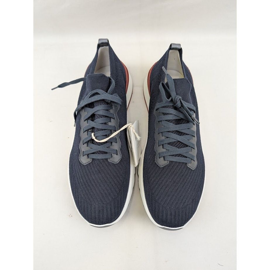 Brunello Cucinelli o1rshd1 Low-Top Sneakers in Navy Size US 12 / EU 45 - 15 Thumbnail