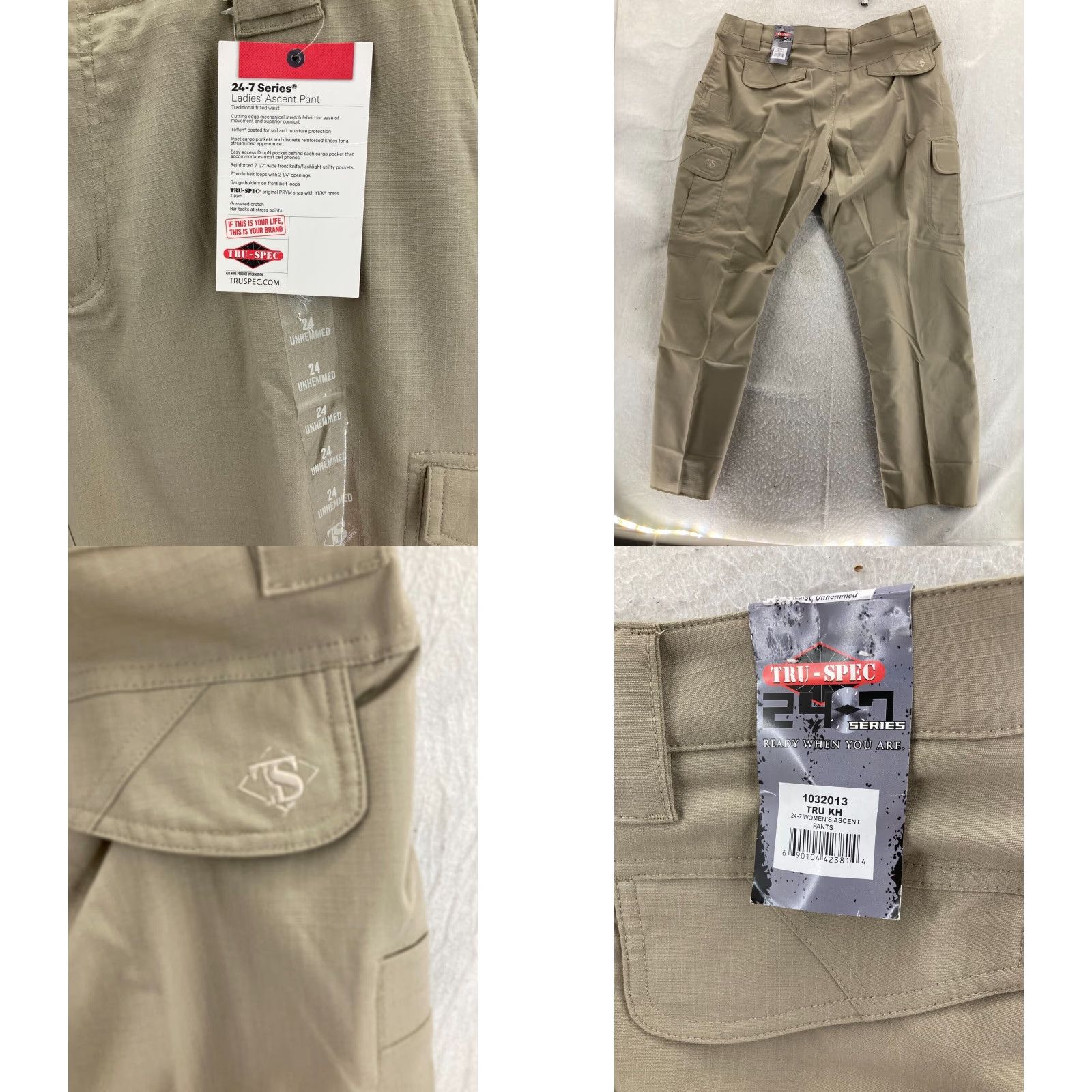 Vintage Tru-Spec 24-7 Ascent Pants Womens 24 NWT Size 42" / US 20 - 8 Thumbnail